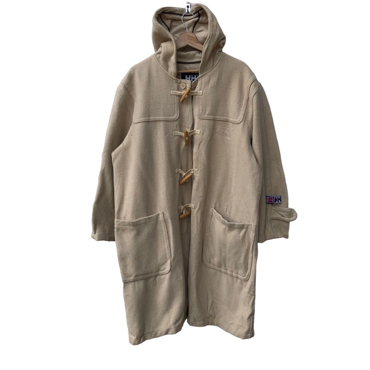 Gloverall 🔥JAPANESE BRAND HELLY HANSEN DUFFLE JACKET Size US L / EU 52-54 / 3 - 1 Thumbnail