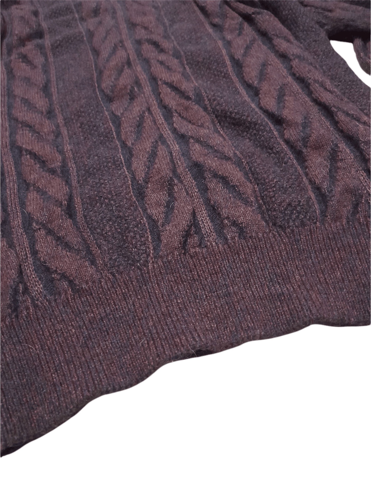 Burberry BURBERRY Cable Knitwear (D869) Size US L / EU 52-54 / 3 - 5 Thumbnail