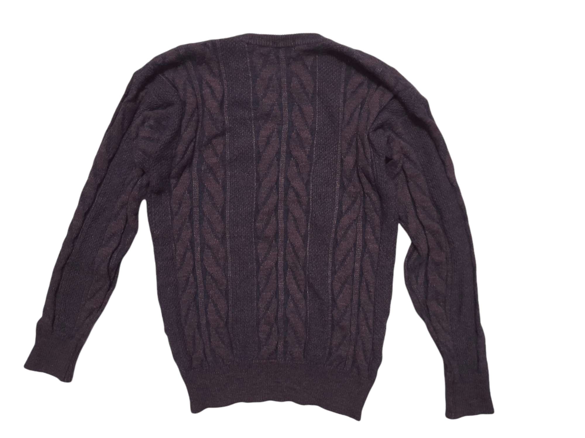 Burberry BURBERRY Cable Knitwear (D869) Size US L / EU 52-54 / 3 - 4 Thumbnail