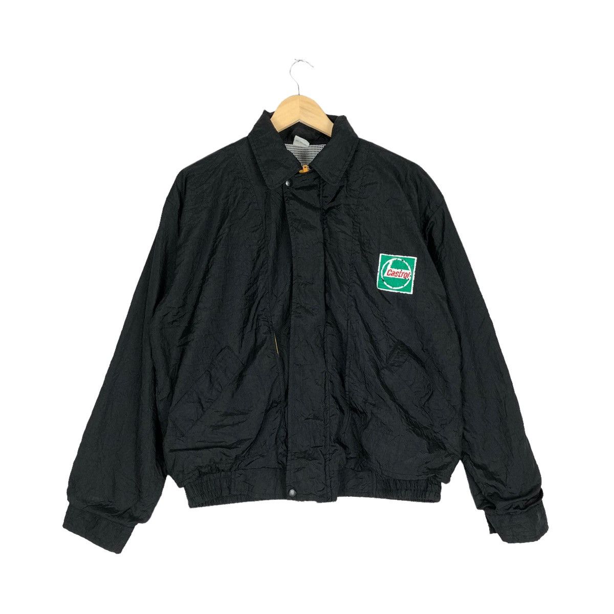 image of Sports Specialties x Vintage Castrol Light Jacket in Black, Men's (Size Large)