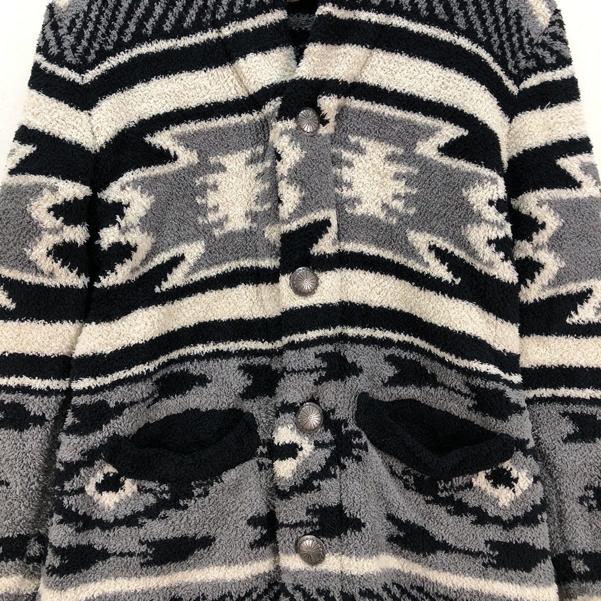 Aztech Mountain 📣Vintage Japanese Brand Denifit Fleece Native Jacket Size US S / EU 44-46 / 1 - 3 Thumbnail
