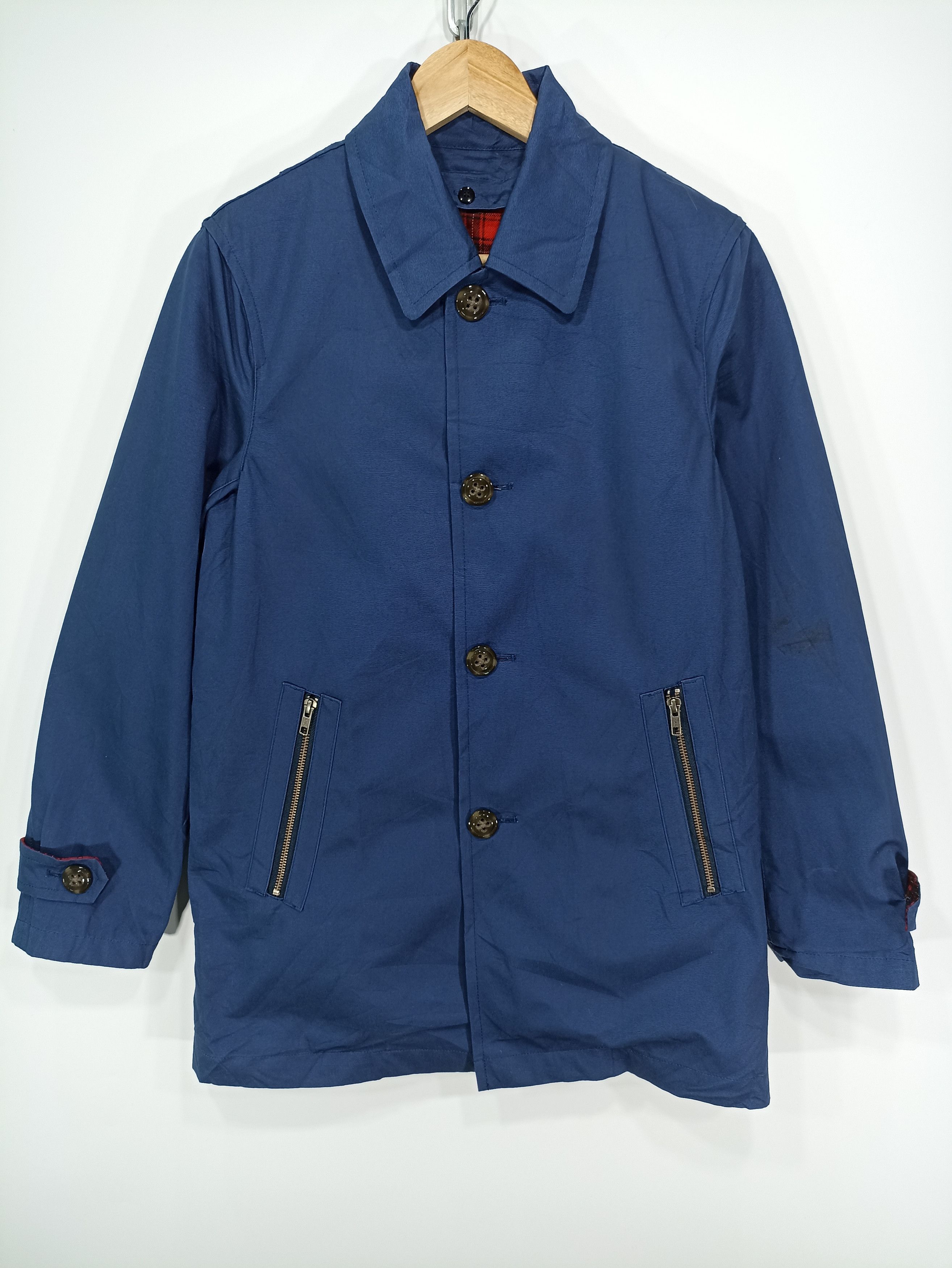 Japanese Brand × Takeo Kikuchi × Vintage Vintage Takeo Kikuchi Canvas Jacket Size US S / EU 44-46 / 1 - 1 Thumbnail