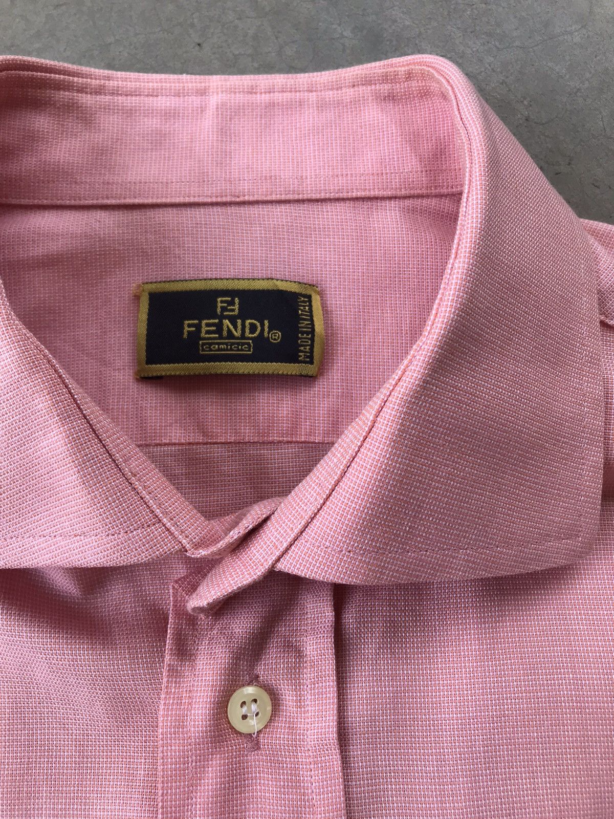 Fendi Vtg Fendi Men Casual Avantgarde Top Size US L / EU 52-54 / 3 - 3 Thumbnail