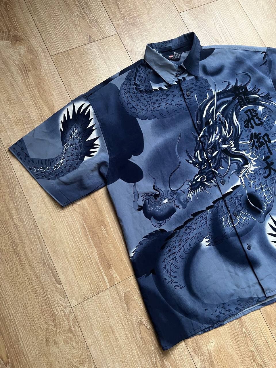 Vintage Vintage Hawaiian Dragon All Over Print Short Sleeve Shirt Size US L / EU 52-54 / 3 - 2 Thumbnail
