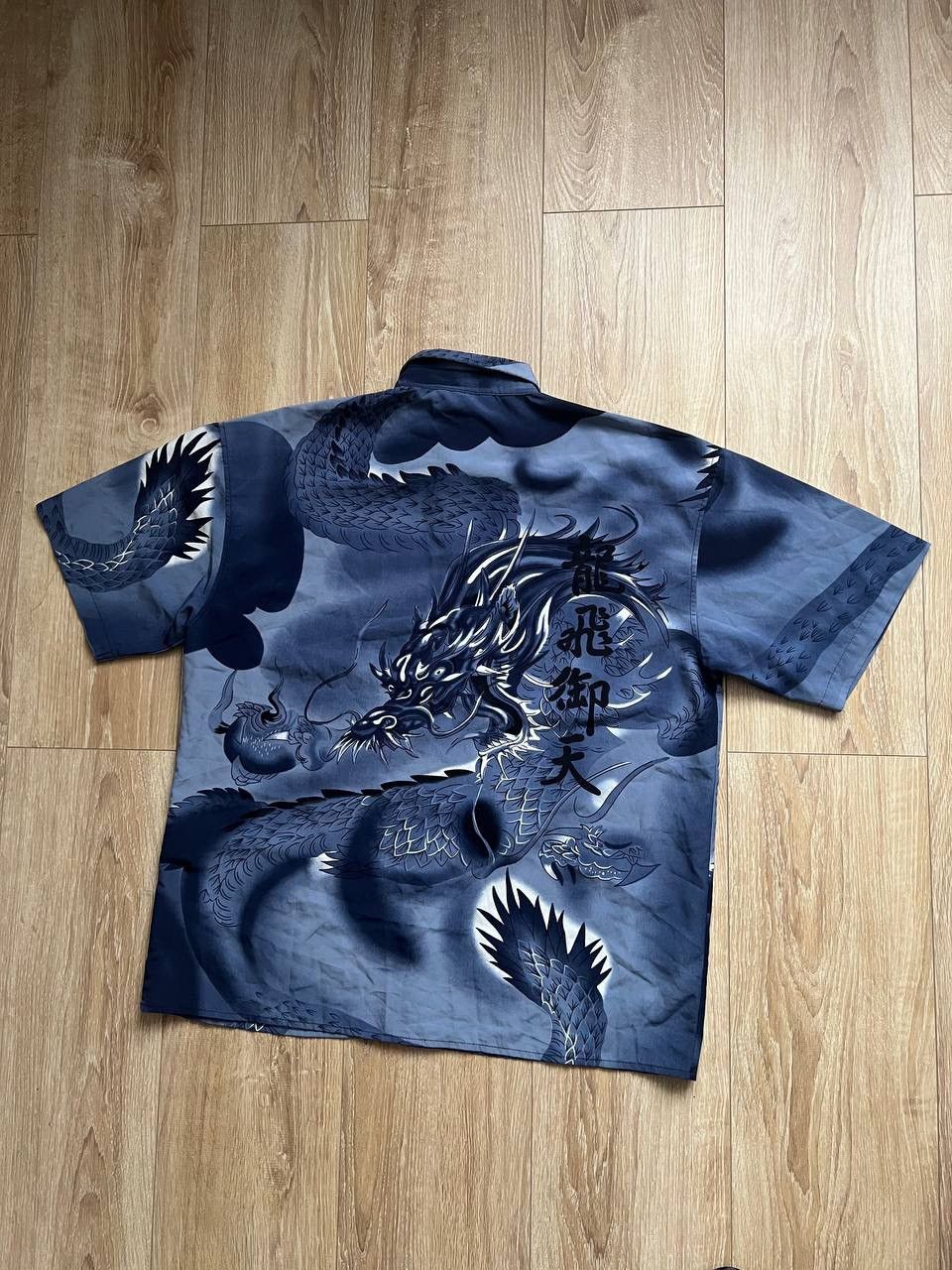 Vintage Vintage Hawaiian Dragon All Over Print Short Sleeve Shirt Size US L / EU 52-54 / 3 - 5 Thumbnail