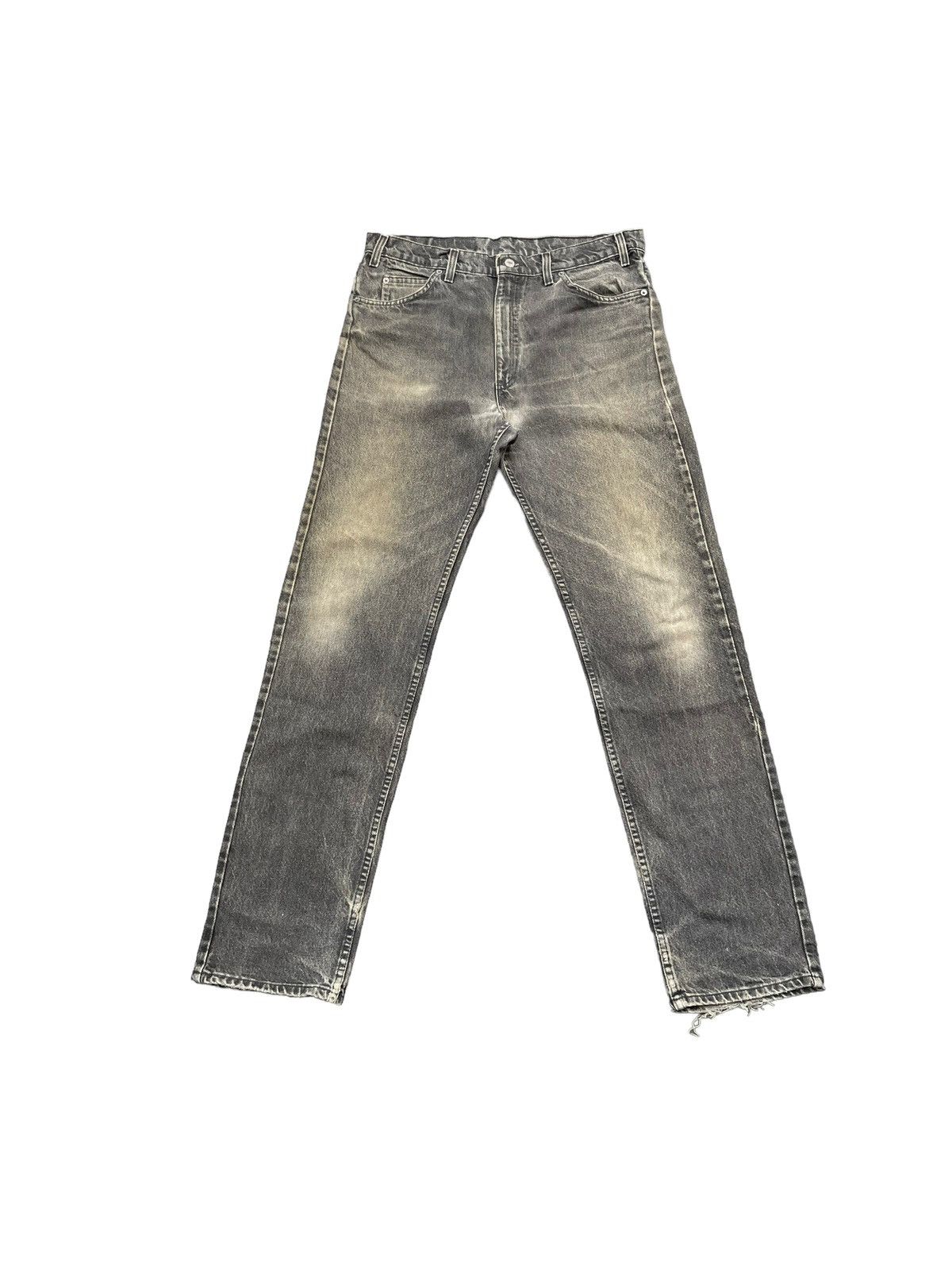 Vintage 1994 Levis 505 Orange Tag Faded Wash Denim