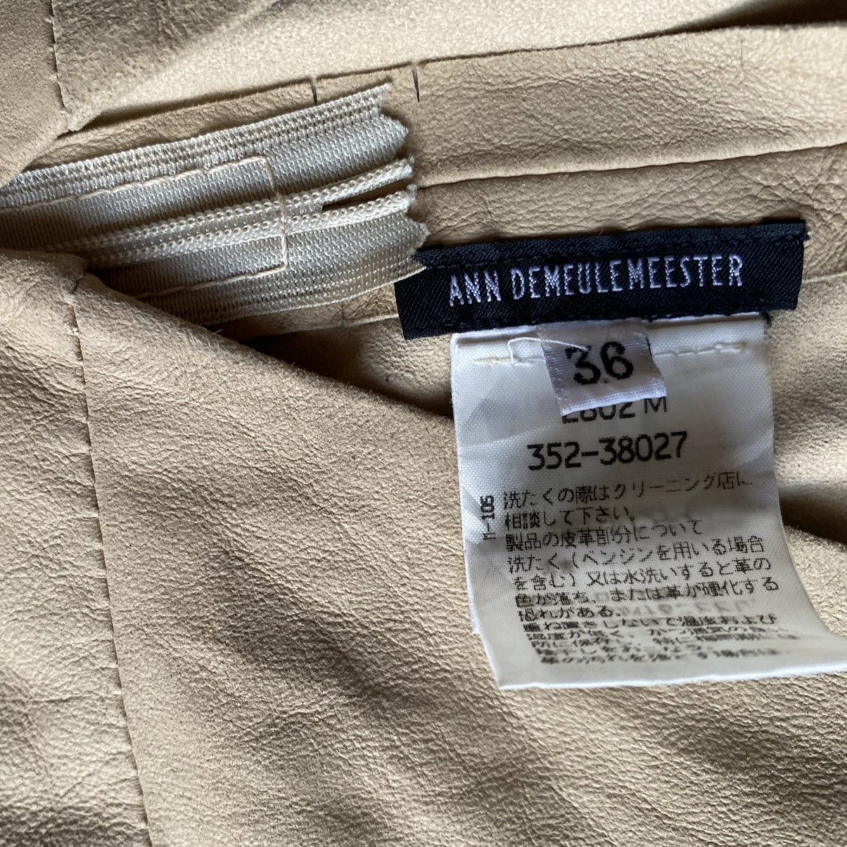 Ann Demeulemeester Ann demeulemeester Leather Top Size XS / US 0-2 / IT 36-38 - 7 Thumbnail