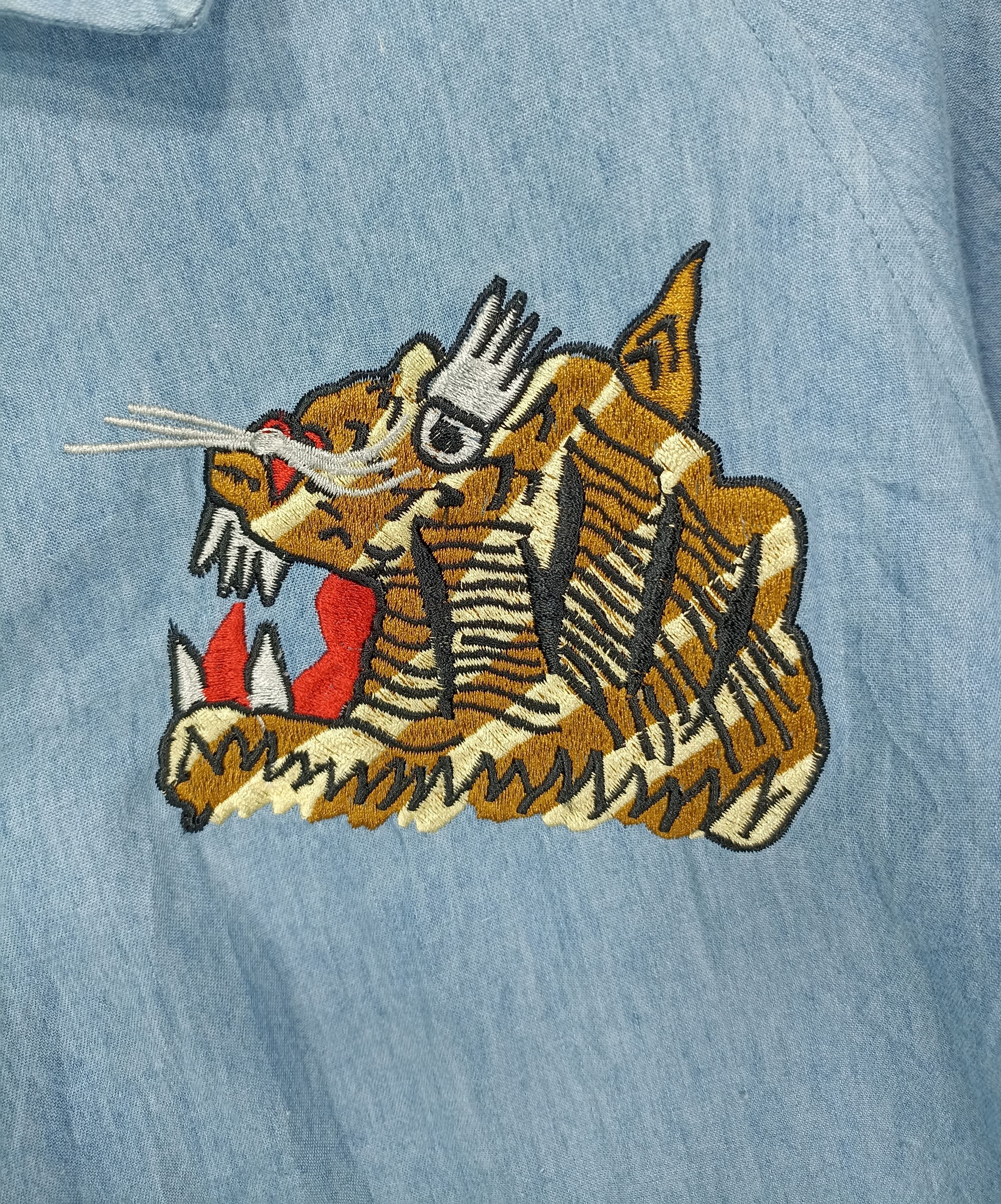 Japanese Brand × Vintage Vintage Markye's Big Field Embroidery tiger Logo Size US S / EU 44-46 / 1 - 2 Thumbnail