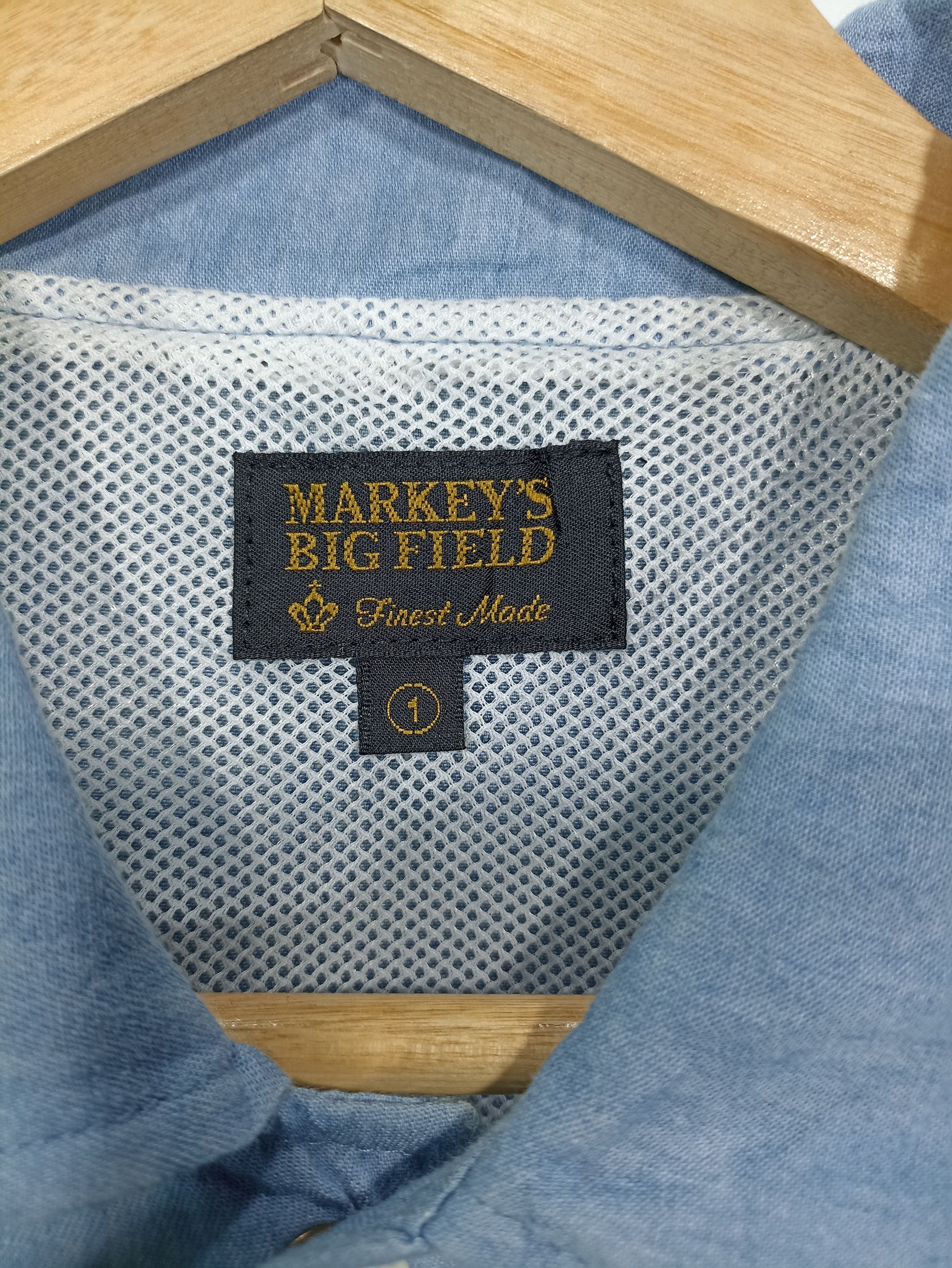 Japanese Brand × Vintage Vintage Markye's Big Field Embroidery tiger Logo Size US S / EU 44-46 / 1 - 6 Thumbnail