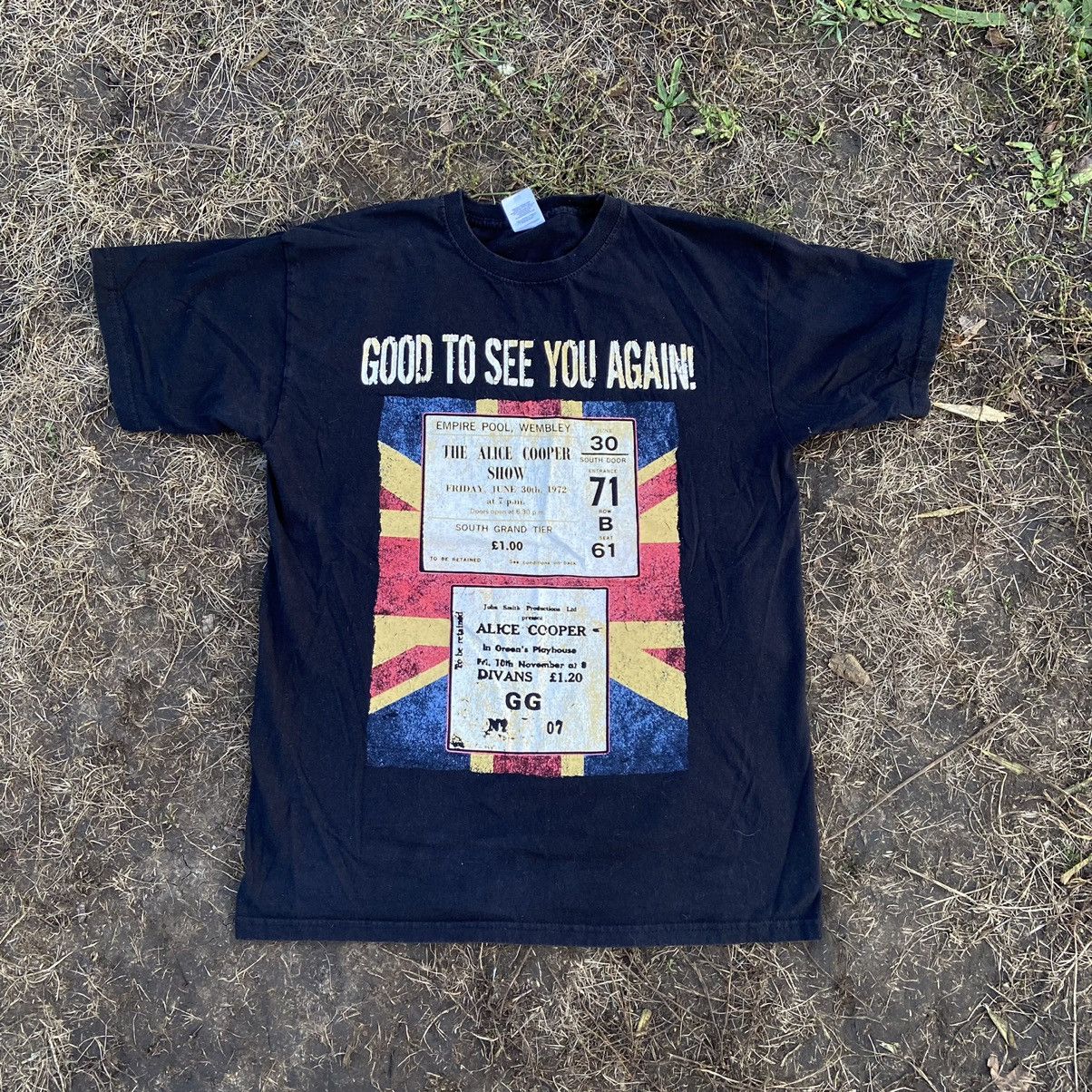 Vintage Vintage Y2K Graphic Tee Band Horror Print Faded Black XL Size US XL / EU 56 / 4 - 1 Thumbnail