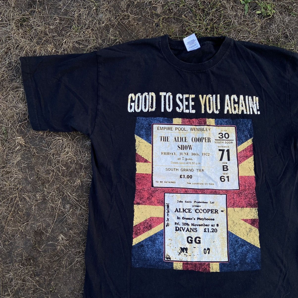 Vintage Vintage Y2K Graphic Tee Band Horror Print Faded Black XL Size US XL / EU 56 / 4 - 3 Thumbnail