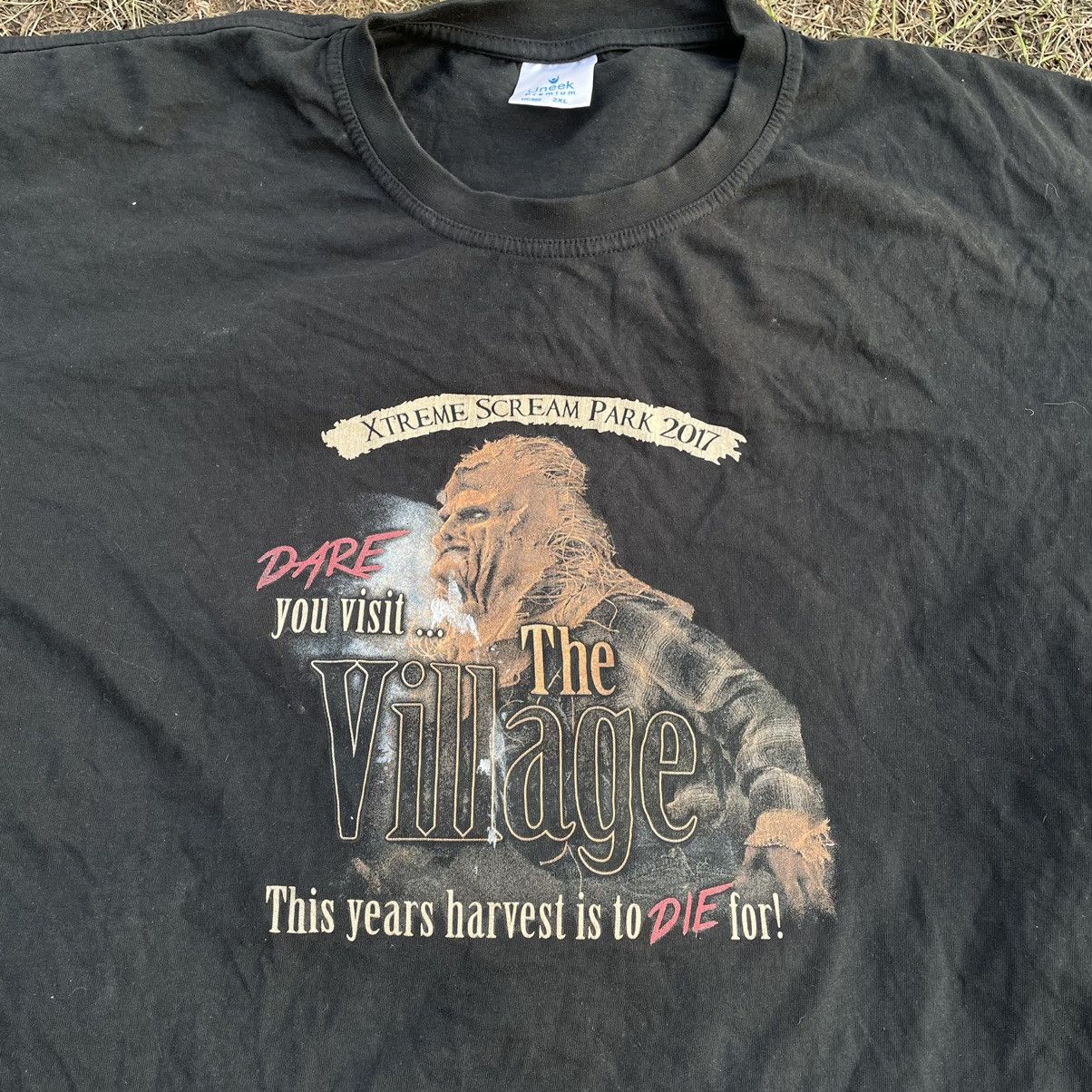 Vintage Vintage Y2K Sun Faded Graphic Tee Horror Grunge Baggy XXL Size US XXL / EU 58 / 5 - 1 Thumbnail