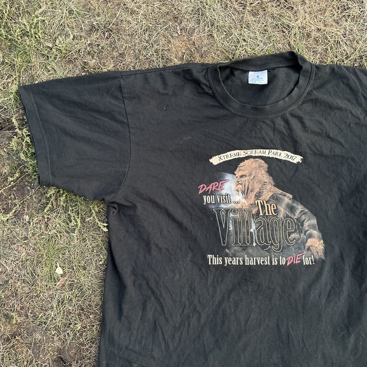 Vintage Vintage Y2K Sun Faded Graphic Tee Horror Grunge Baggy XXL Size US XXL / EU 58 / 5 - 4 Thumbnail