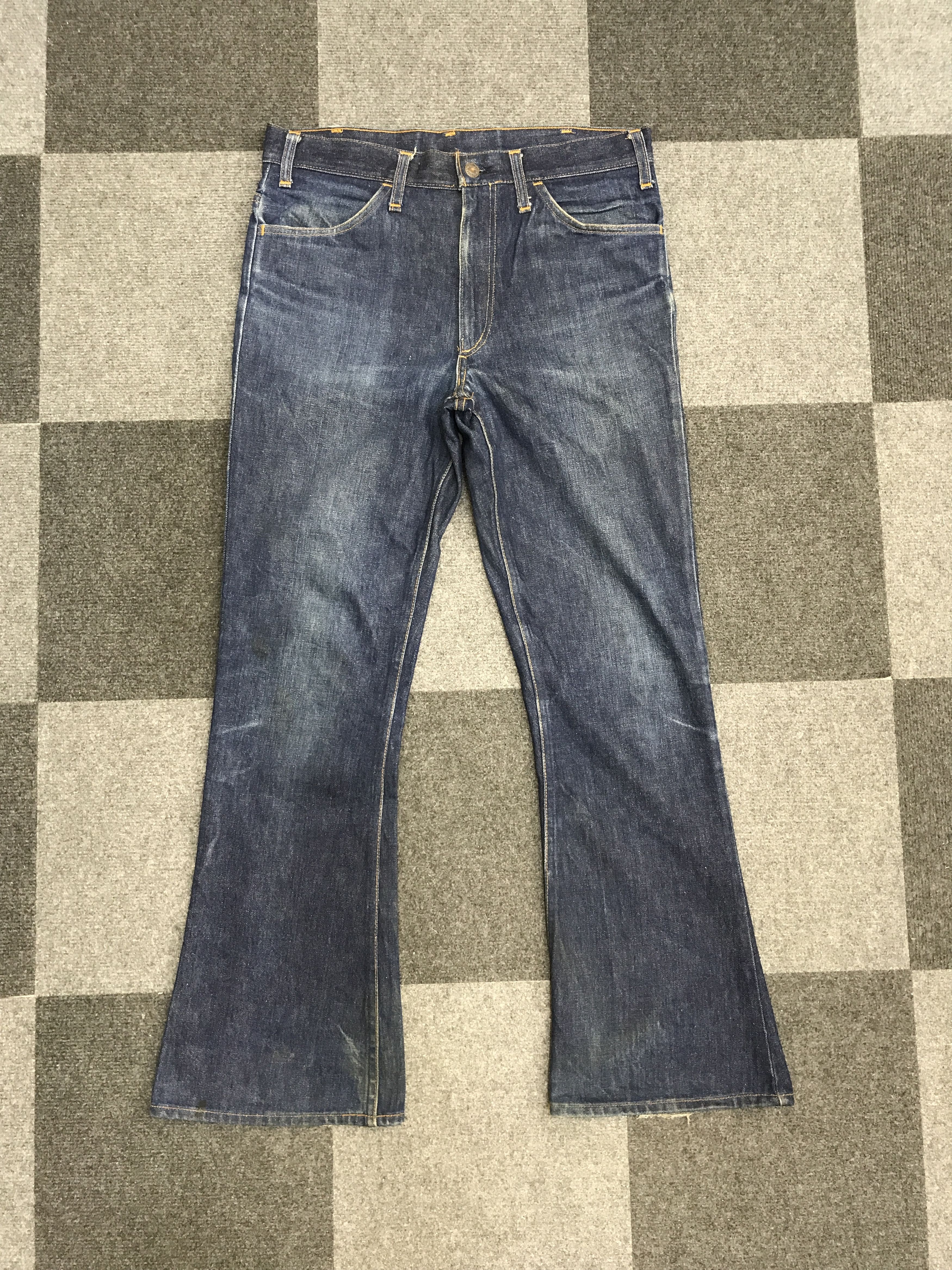 image of Archival Clothing x Levis Vl202- Vintage Levis 646 Bootcut Jeans in Blue Wash, Men's (Size 33)