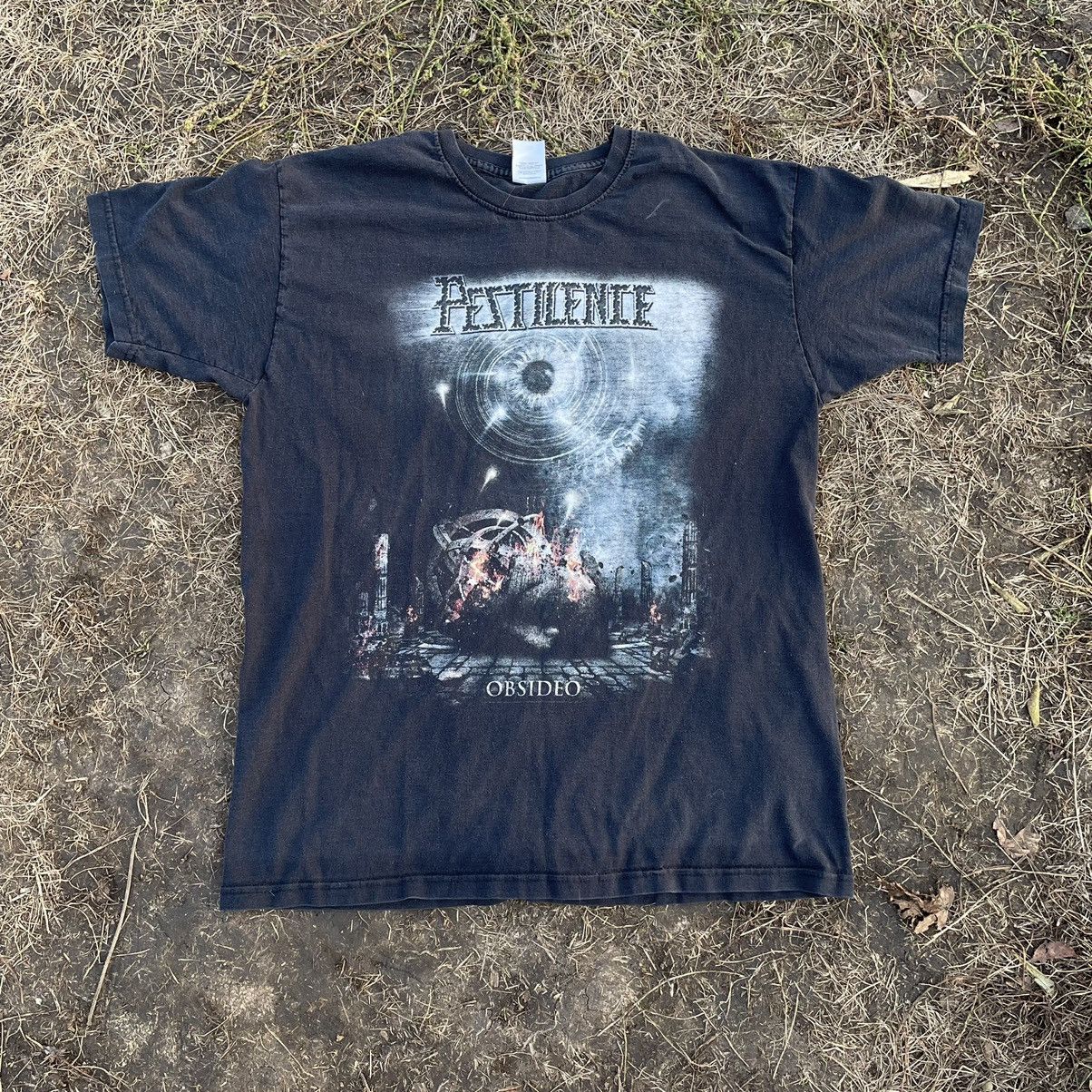 Vintage Vintage Y2K Graphic Tee Sun Faded Skull Horror Grunge Boxy L Size US L / EU 52-54 / 3 - 1 Thumbnail