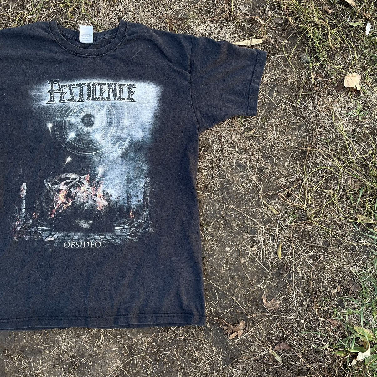 Vintage Vintage Y2K Graphic Tee Sun Faded Skull Horror Grunge Boxy L Size US L / EU 52-54 / 3 - 2 Thumbnail