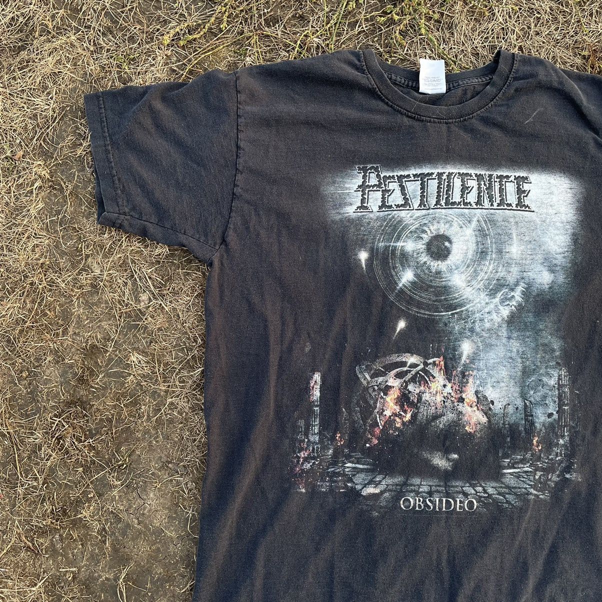 Vintage Vintage Y2K Graphic Tee Sun Faded Skull Horror Grunge Boxy L Size US L / EU 52-54 / 3 - 3 Thumbnail