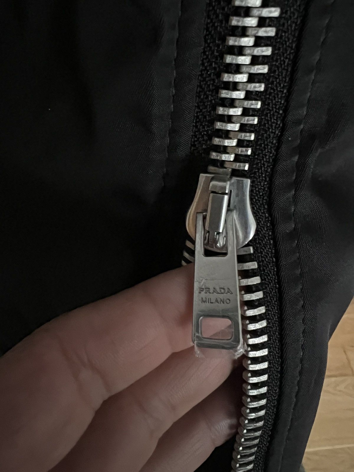 Prada × Raf Simons Rare Runway long bomber with knit jacket $7700 Size US M / EU 48-50 / 2 - 11 Thumbnail