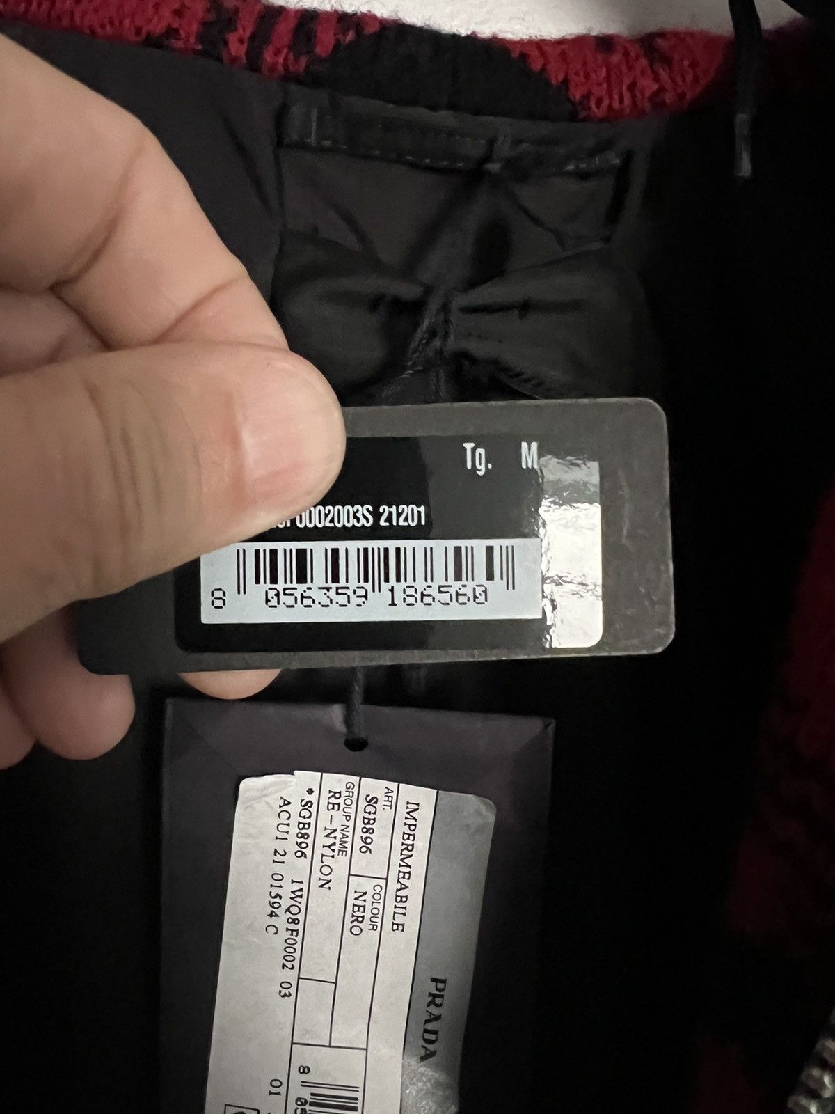 Prada × Raf Simons Rare Runway long bomber with knit jacket $7700 Size US M / EU 48-50 / 2 - 10 Thumbnail