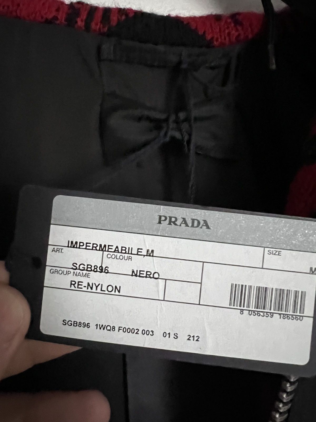 Prada × Raf Simons Rare Runway long bomber with knit jacket $7700 Size US M / EU 48-50 / 2 - 4 Thumbnail