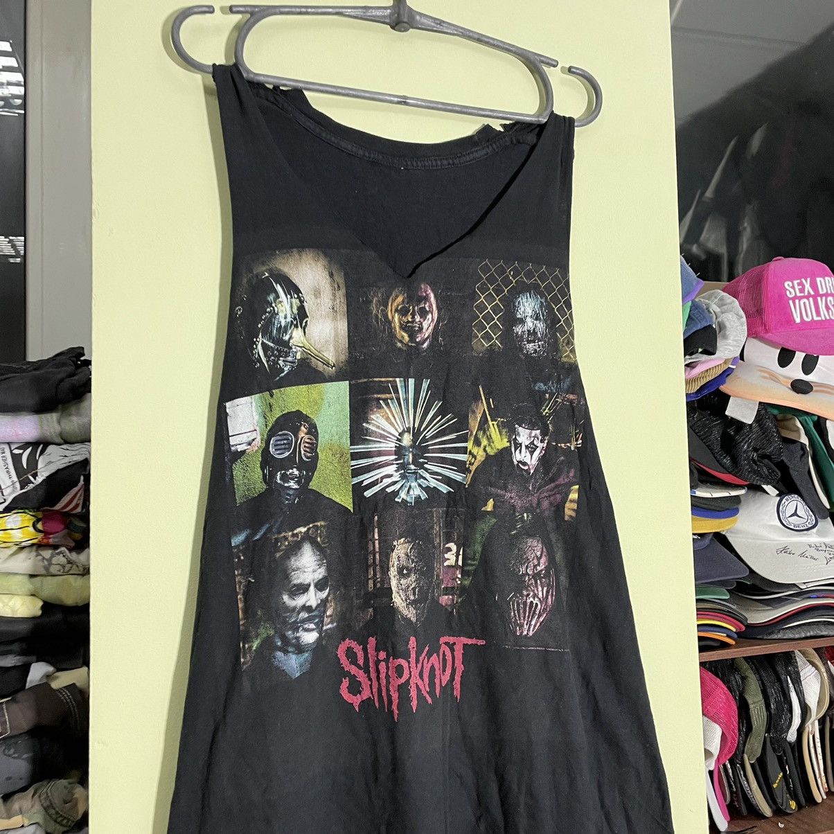 Vintage Vintage Y2K Slipknot Dead Face Horror Band Rock XL Size US XL / EU 56 / 4 - 4 Thumbnail