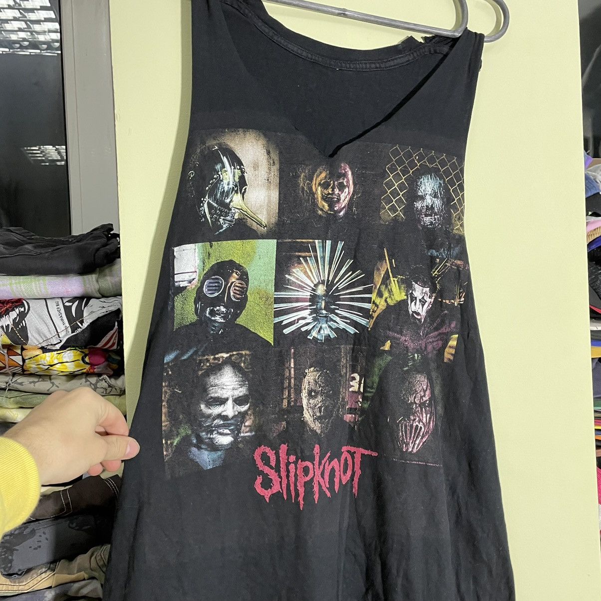 Vintage Vintage Y2K Slipknot Dead Face Horror Band Rock XL Size US XL / EU 56 / 4 - 6 Thumbnail