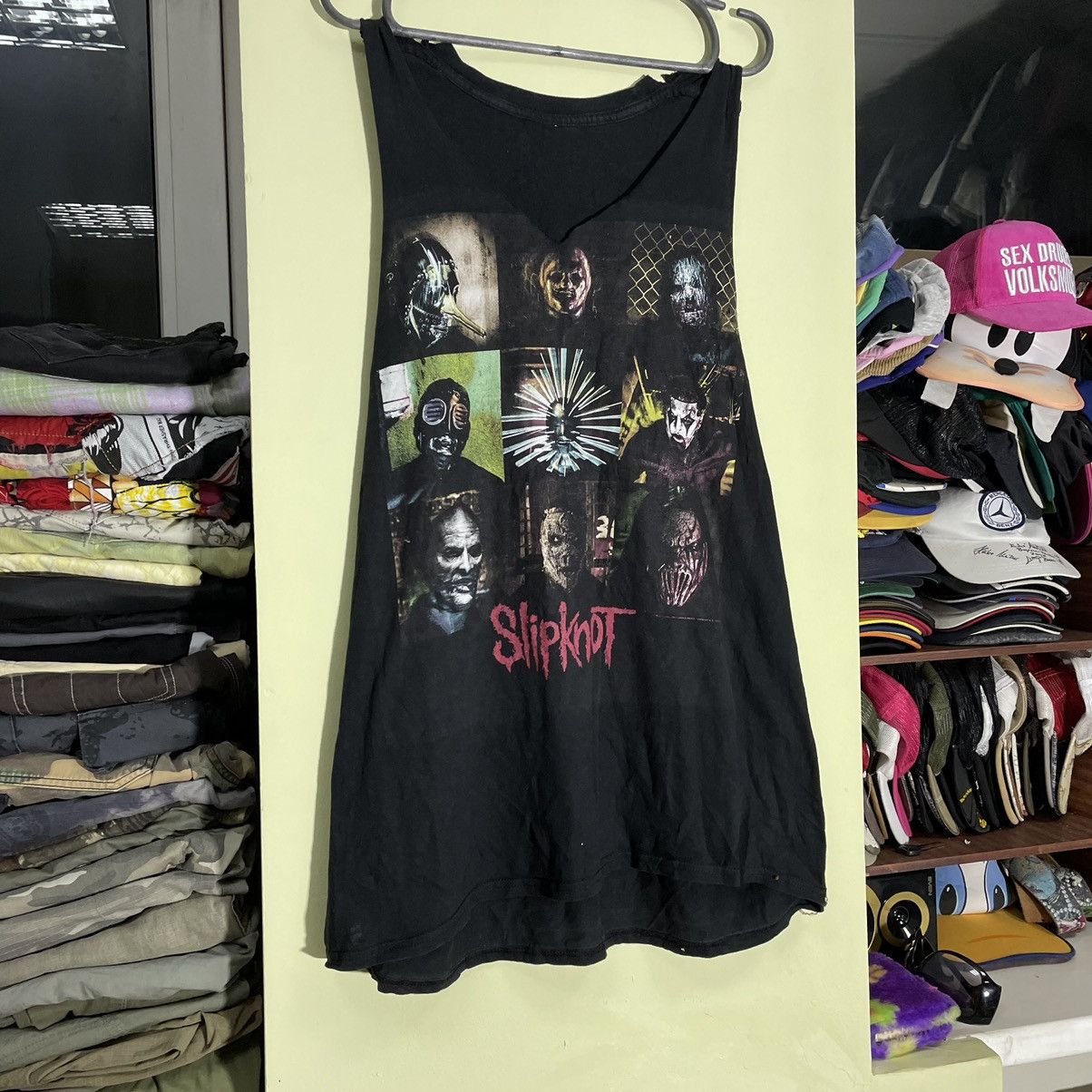 Vintage Vintage Y2K Slipknot Dead Face Horror Band Rock XL Size US XL / EU 56 / 4 - 3 Thumbnail