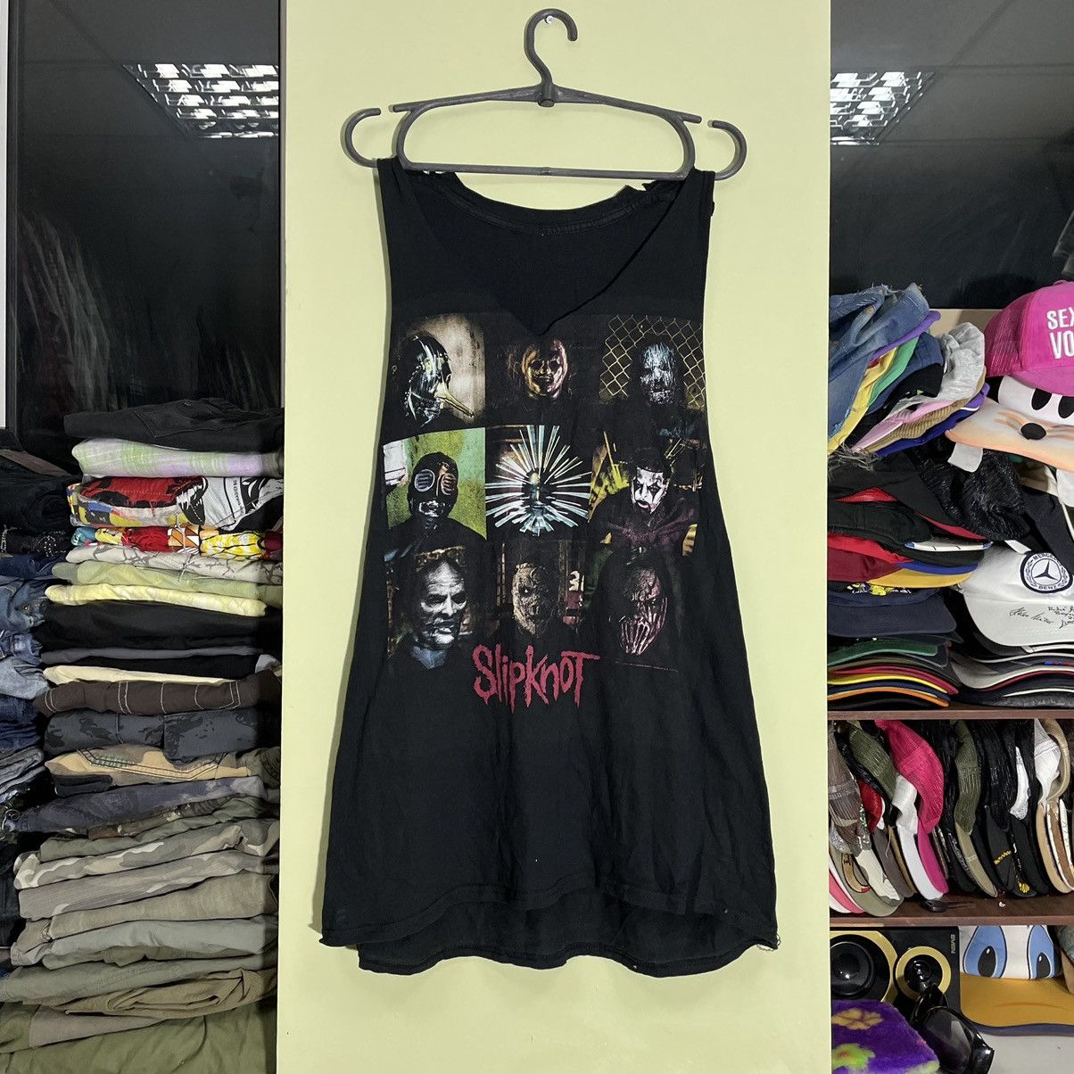 Vintage Vintage Y2K Slipknot Dead Face Horror Band Rock XL Size US XL / EU 56 / 4 - 1 Thumbnail