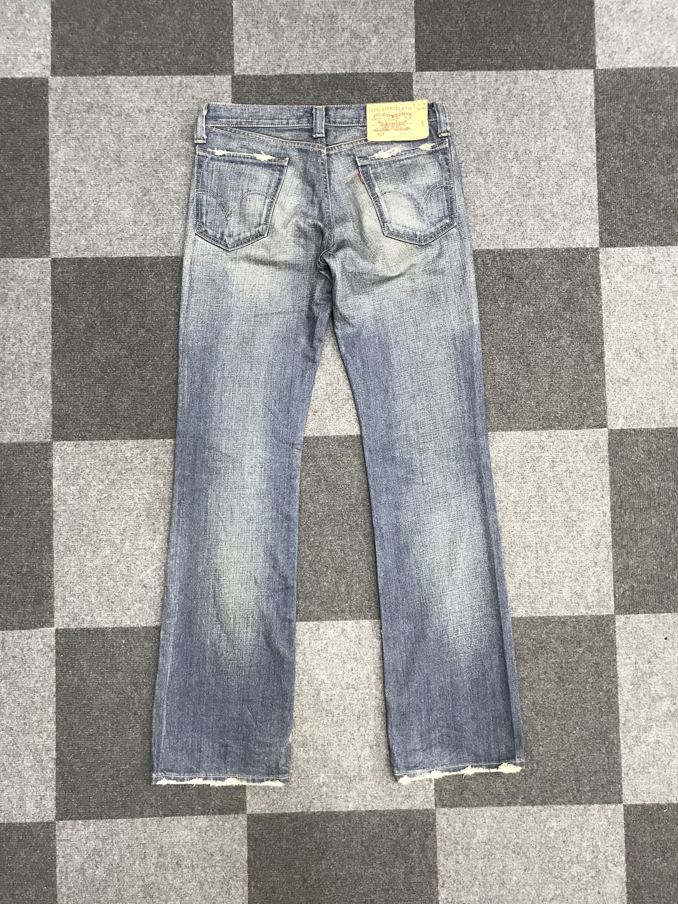 Levi's VL203- Vtg Levis 517 Flare Jeans Size 31" - 10 Thumbnail