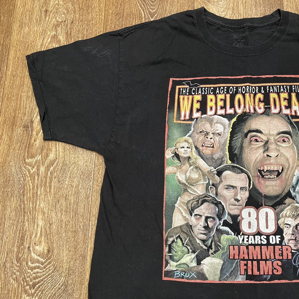 Vintage Vintage Y2K Graphic Tee Horror Vamp Skull Grunge Cropped XL Size US XL / EU 56 / 4 - 2 Thumbnail