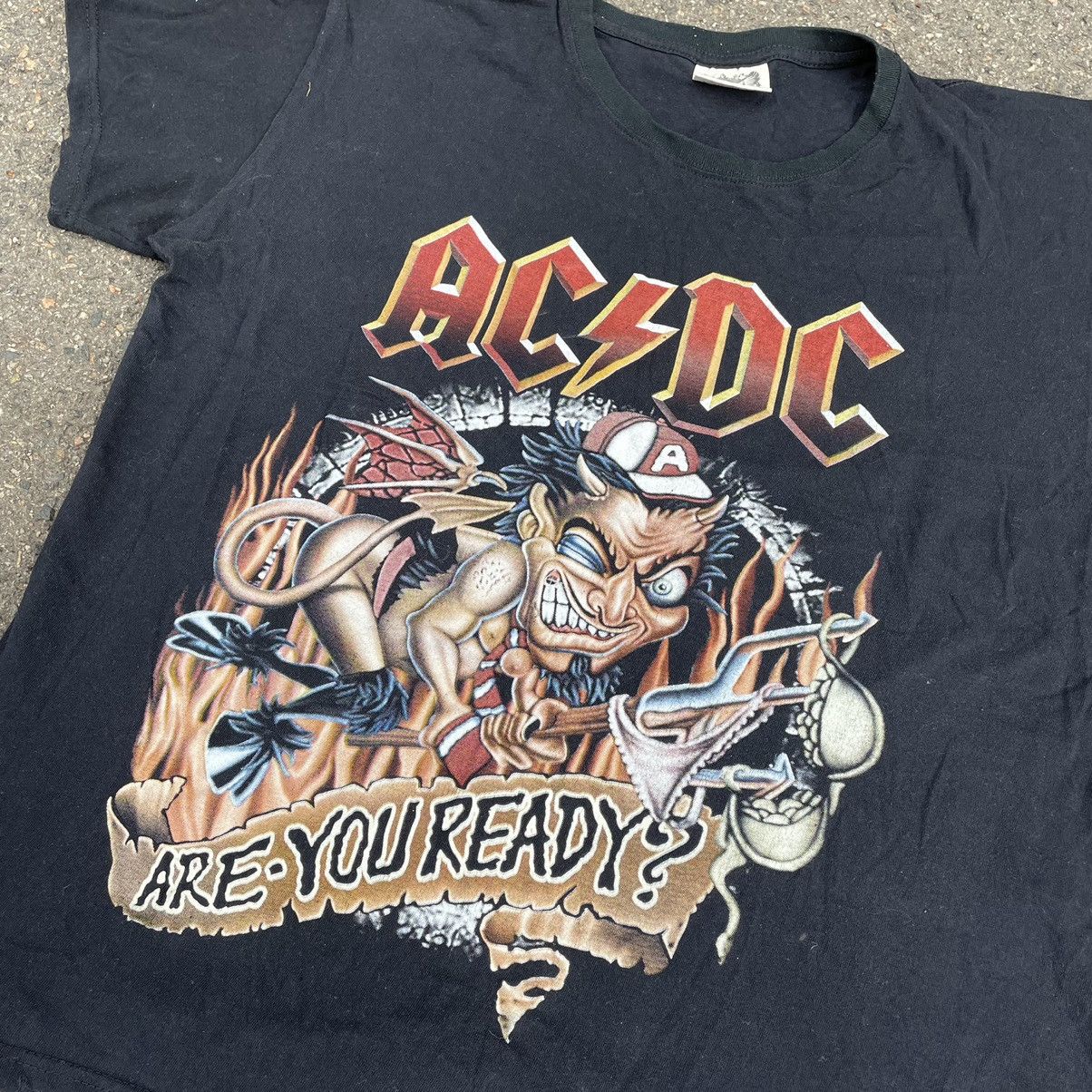 Vintage Vintage Y2K AC DC Band Tee Sun Faded Graphic Tee Grunge L Size US L / EU 52-54 / 3 - 5 Thumbnail