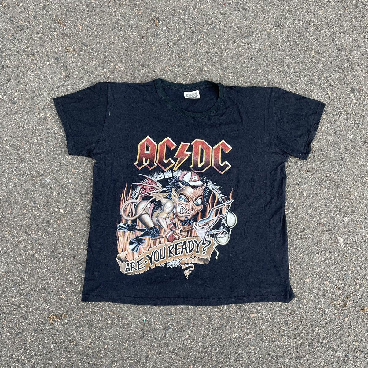 Vintage Vintage Y2K AC DC Band Tee Sun Faded Graphic Tee Grunge L Size US L / EU 52-54 / 3 - 1 Thumbnail