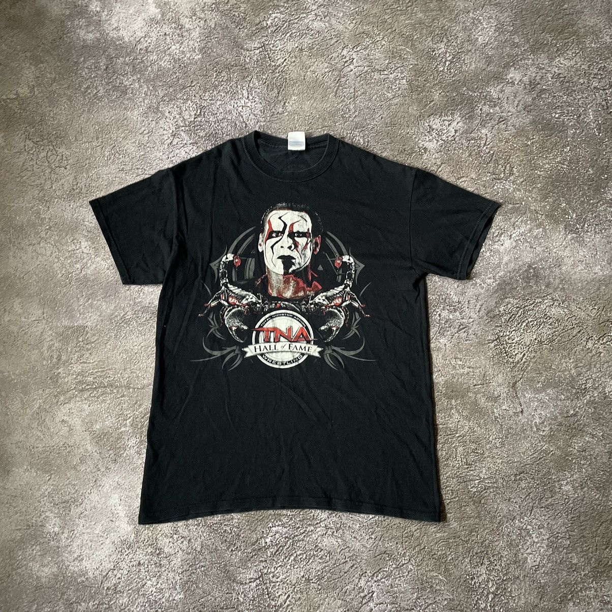 Vintage Vintage Y2K Graphic Tee Horror Print Grunge Faded Black M Size US M / EU 48-50 / 2 - 2 Thumbnail