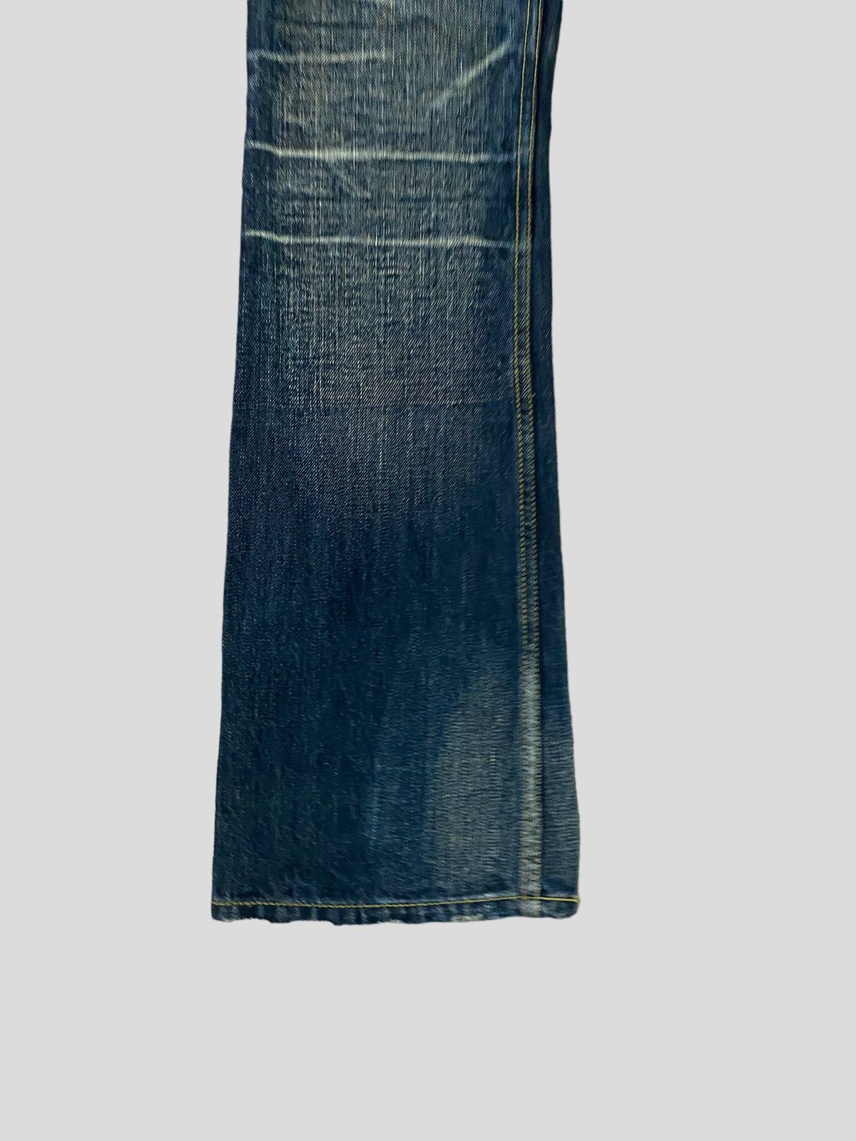Hysteric Glamour Flared Semantic Designer Zipper Style Boot Cut Denim Size US 28 / EU 44 - 10 Thumbnail