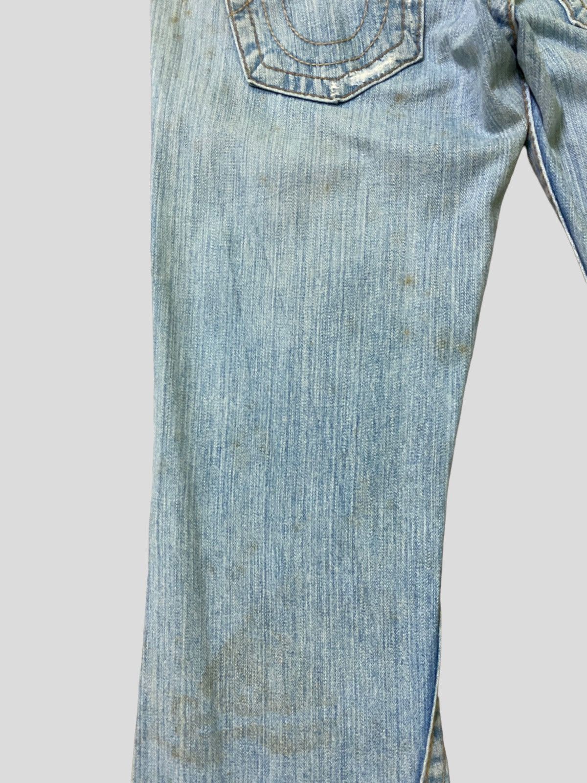 True Religion Flared TRUE RELIGION Distressed Rusty Low Rise Bootcut Jeans Size US 32 / EU 48 - 15 Thumbnail