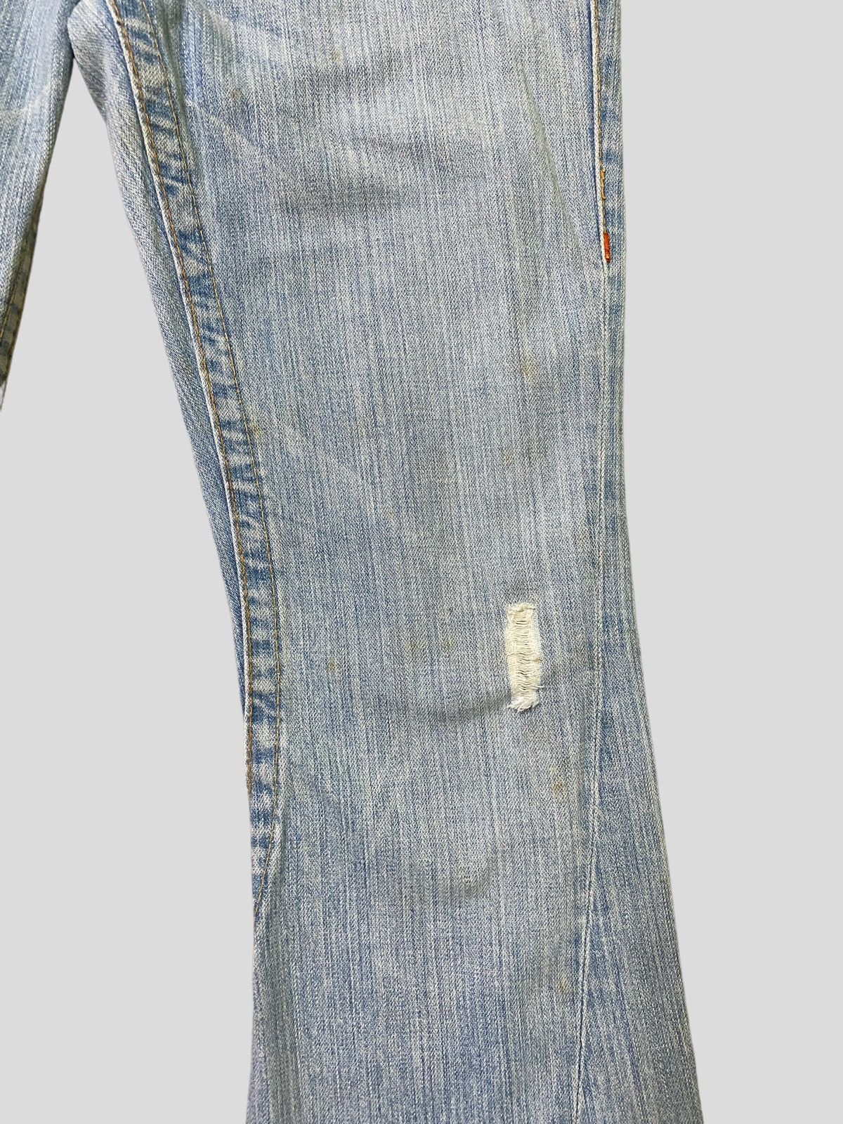 True Religion Flared TRUE RELIGION Distressed Rusty Low Rise Bootcut Jeans Size US 32 / EU 48 - 6 Thumbnail