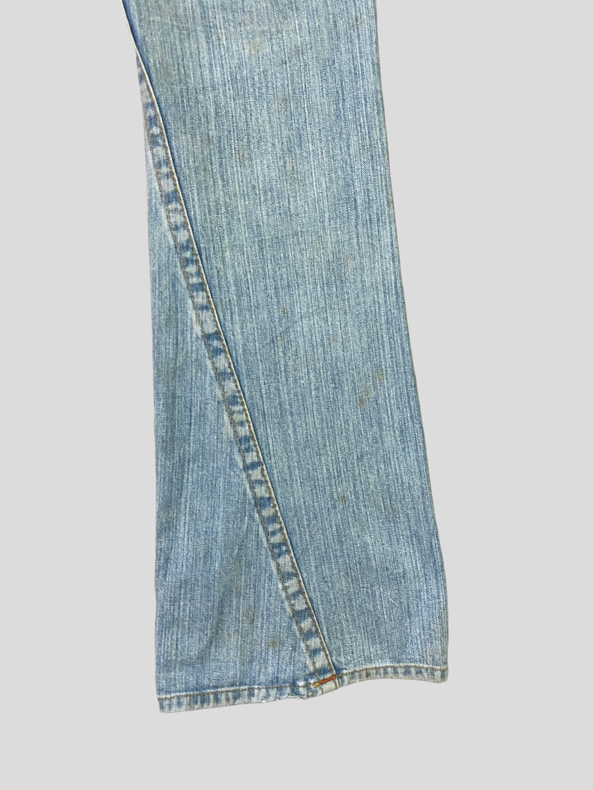 True Religion Flared TRUE RELIGION Distressed Rusty Low Rise Bootcut Jeans Size US 32 / EU 48 - 17 Thumbnail
