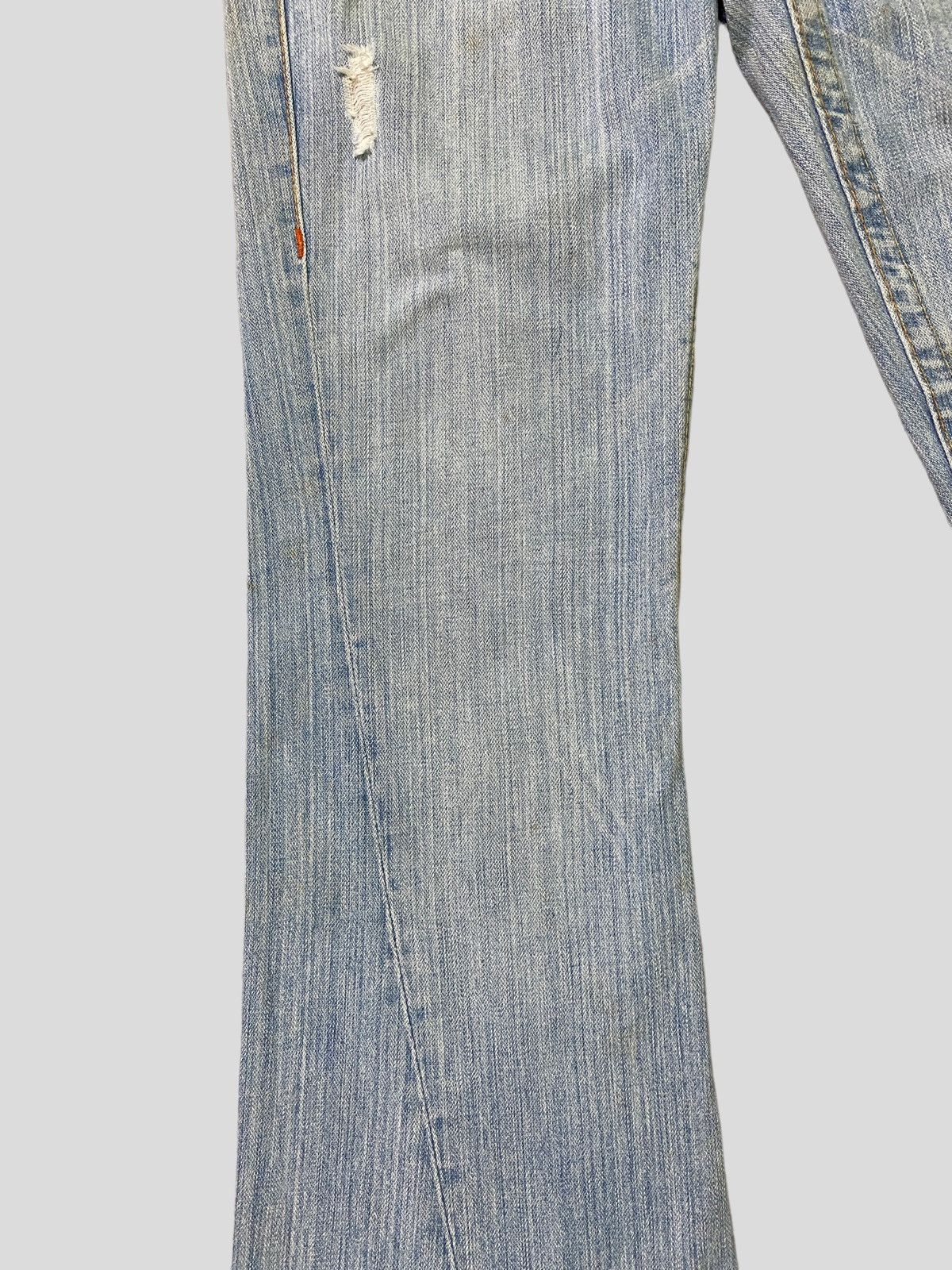 True Religion Flared TRUE RELIGION Distressed Rusty Low Rise Bootcut Jeans Size US 32 / EU 48 - 7 Thumbnail