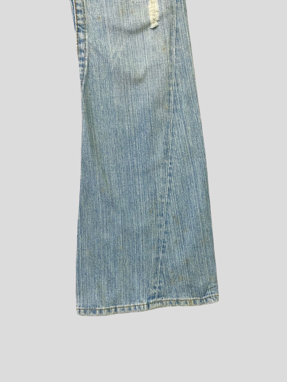 True Religion Flared TRUE RELIGION Distressed Rusty Low Rise Bootcut Jeans Size US 32 / EU 48 - 9 Thumbnail