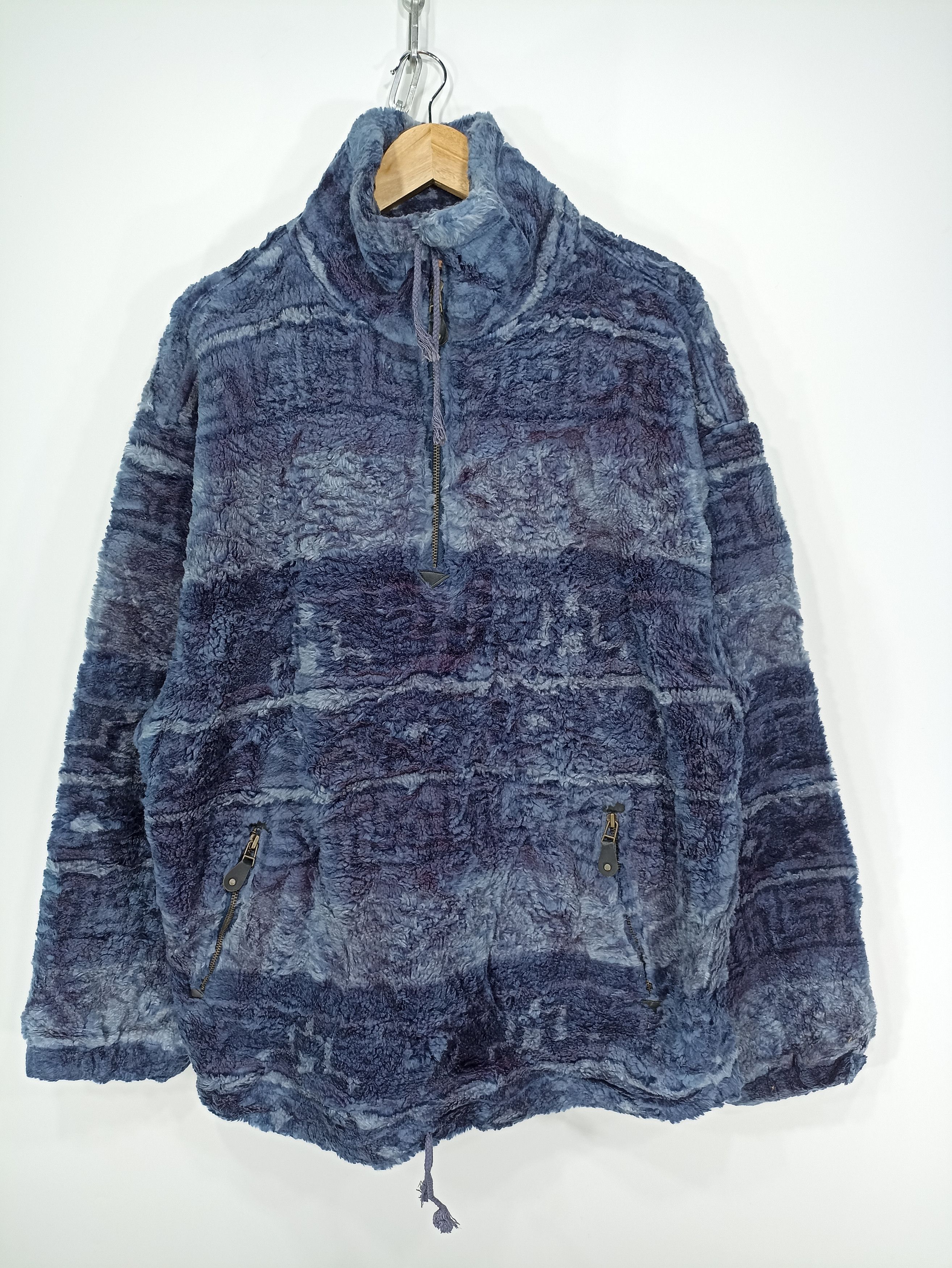 Japanese Brand × Vintage Vintage Panhard Outdoor Pile Fleece Size US M / EU 48-50 / 2 - 1 Thumbnail