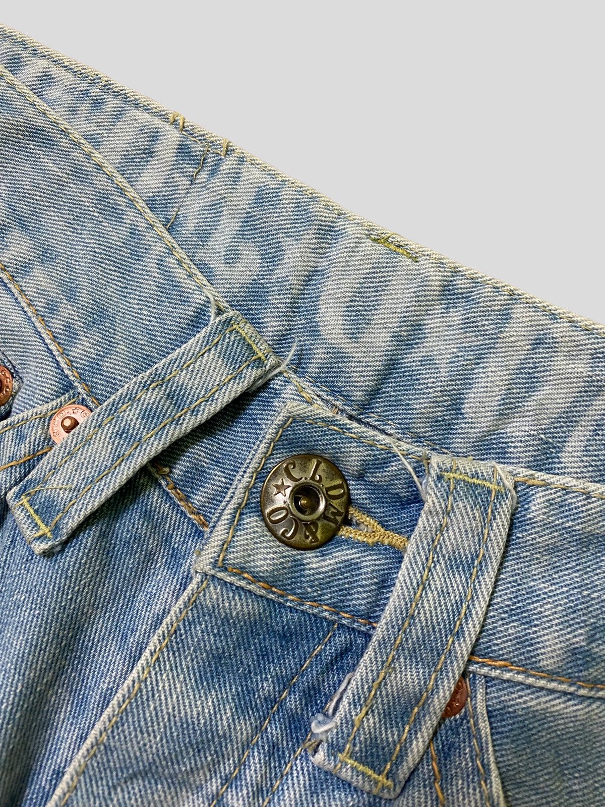 Designer × Japanese Brand × Vintage Vintage COCO LULU Back Patches Acid Wash Denim Jeans Size US 28 / EU 44 - 7 Thumbnail