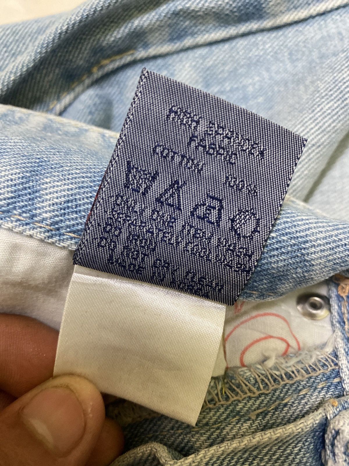 Designer × Japanese Brand × Vintage Vintage COCO LULU Back Patches Acid Wash Denim Jeans Size US 28 / EU 44 - 16 Thumbnail
