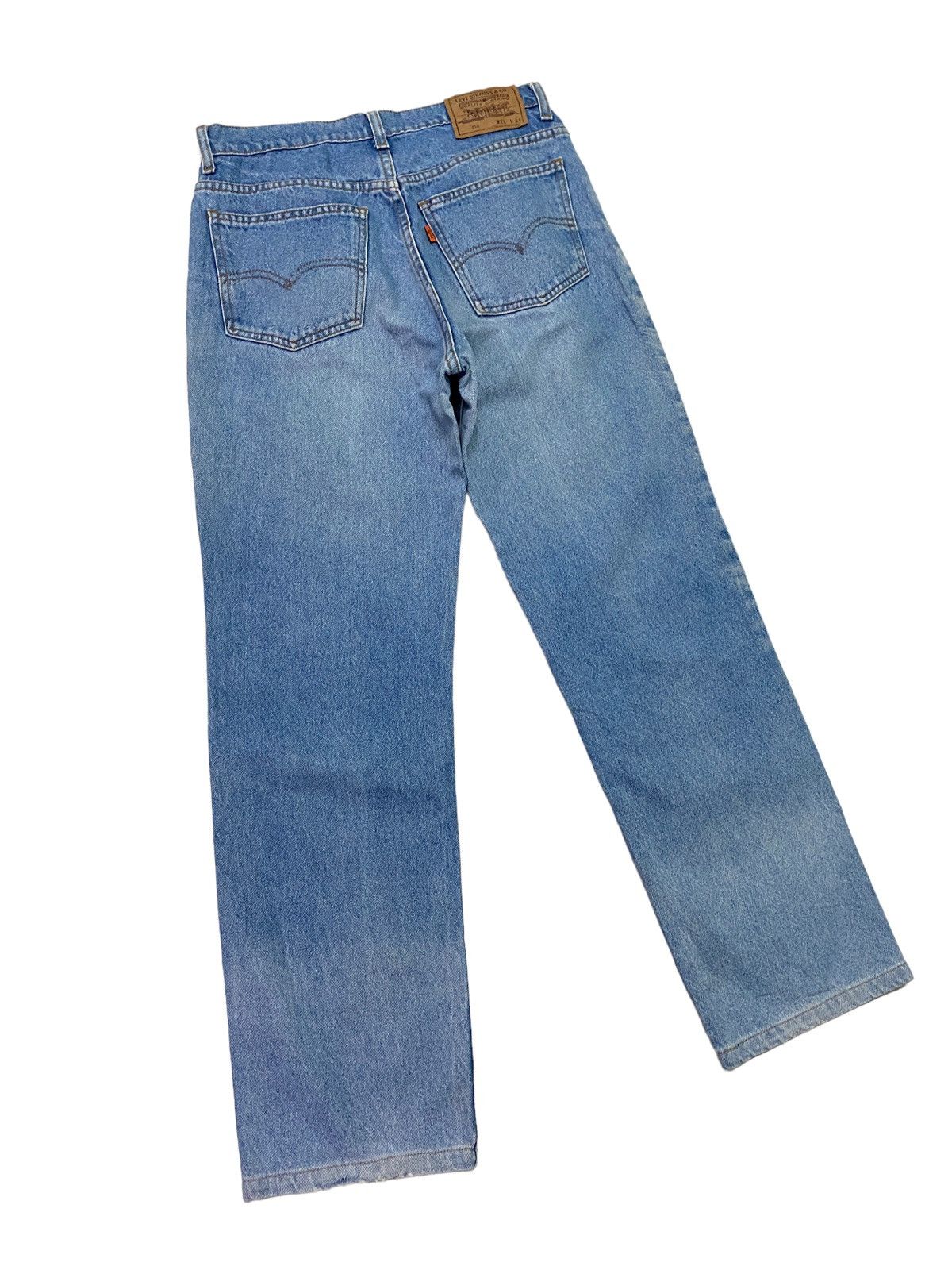 Levi's × Levi's Vintage Clothing × Vintage Vintage Levi's 210 Orange Tab Sun Faded Jeans S46K Size US 28 / EU 44 - 8 Thumbnail