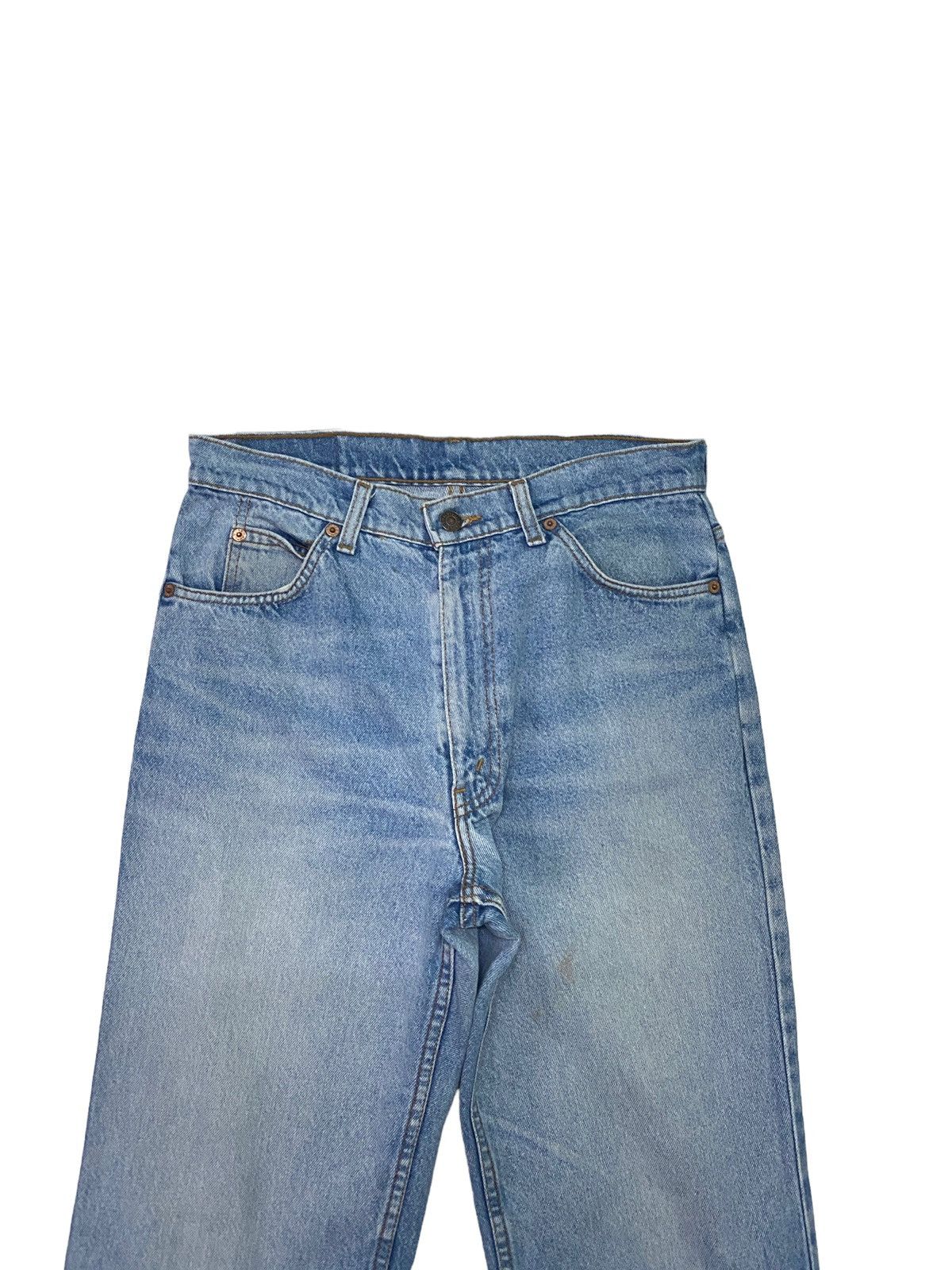 Levi's × Levi's Vintage Clothing × Vintage Vintage Levi's 210 Orange Tab Sun Faded Jeans S46K Size US 28 / EU 44 - 3 Thumbnail