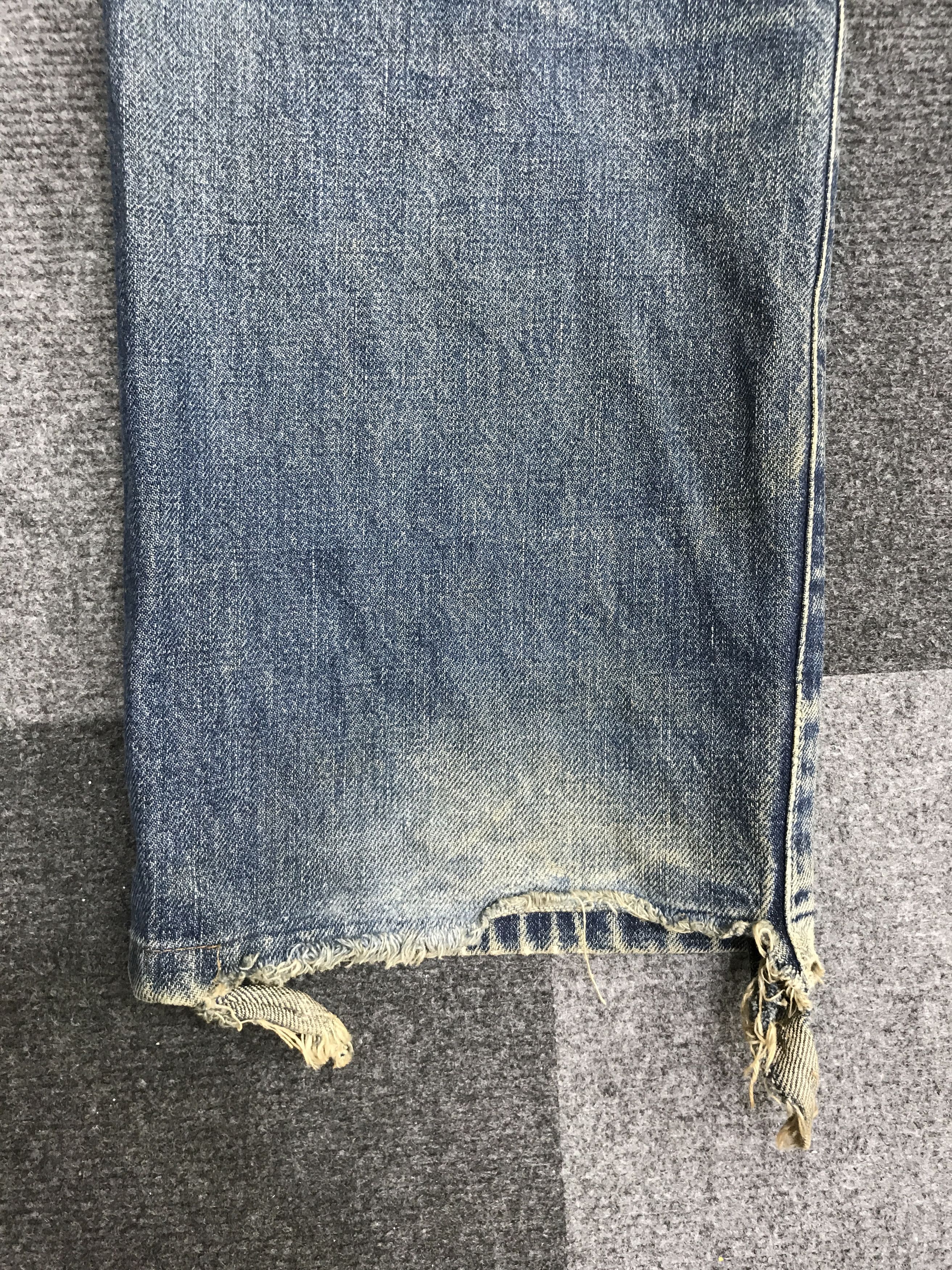Levi's VL205-Vintage Levis Big E 503B Dirty Jeans Size US 30 / EU 46 - 12 Thumbnail