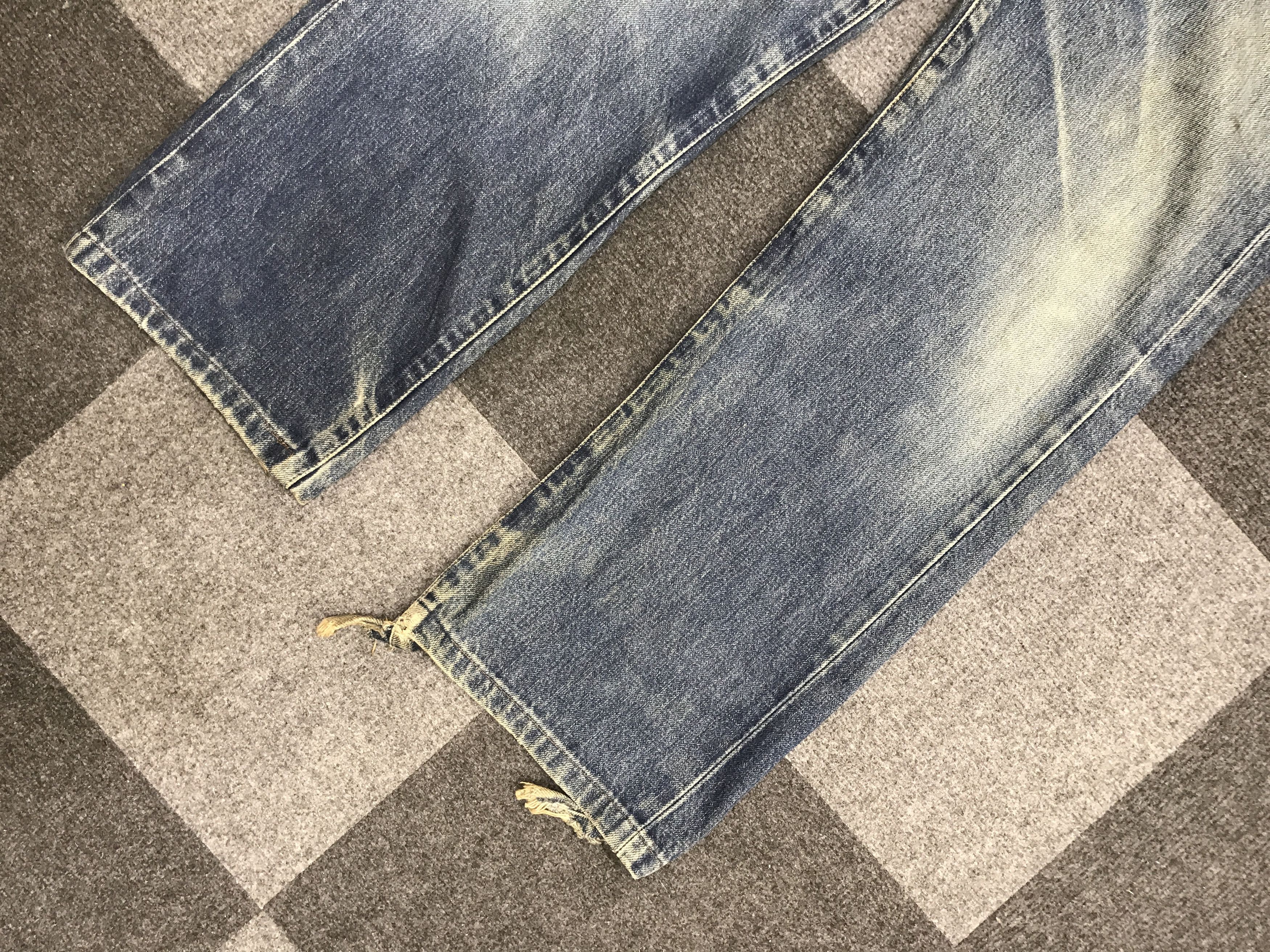 Levi's VL205-Vintage Levis Big E 503B Dirty Jeans Size US 30 / EU 46 - 4 Thumbnail