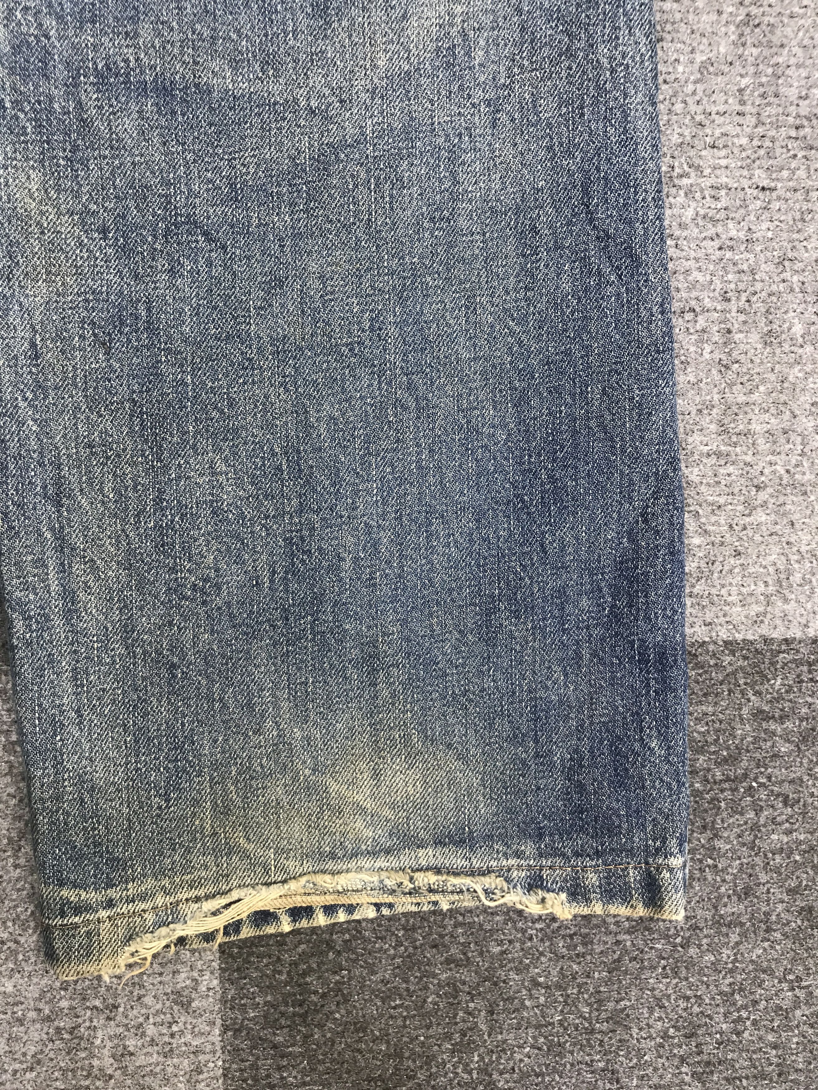 Levi's VL205-Vintage Levis Big E 503B Dirty Jeans Size US 30 / EU 46 - 13 Thumbnail