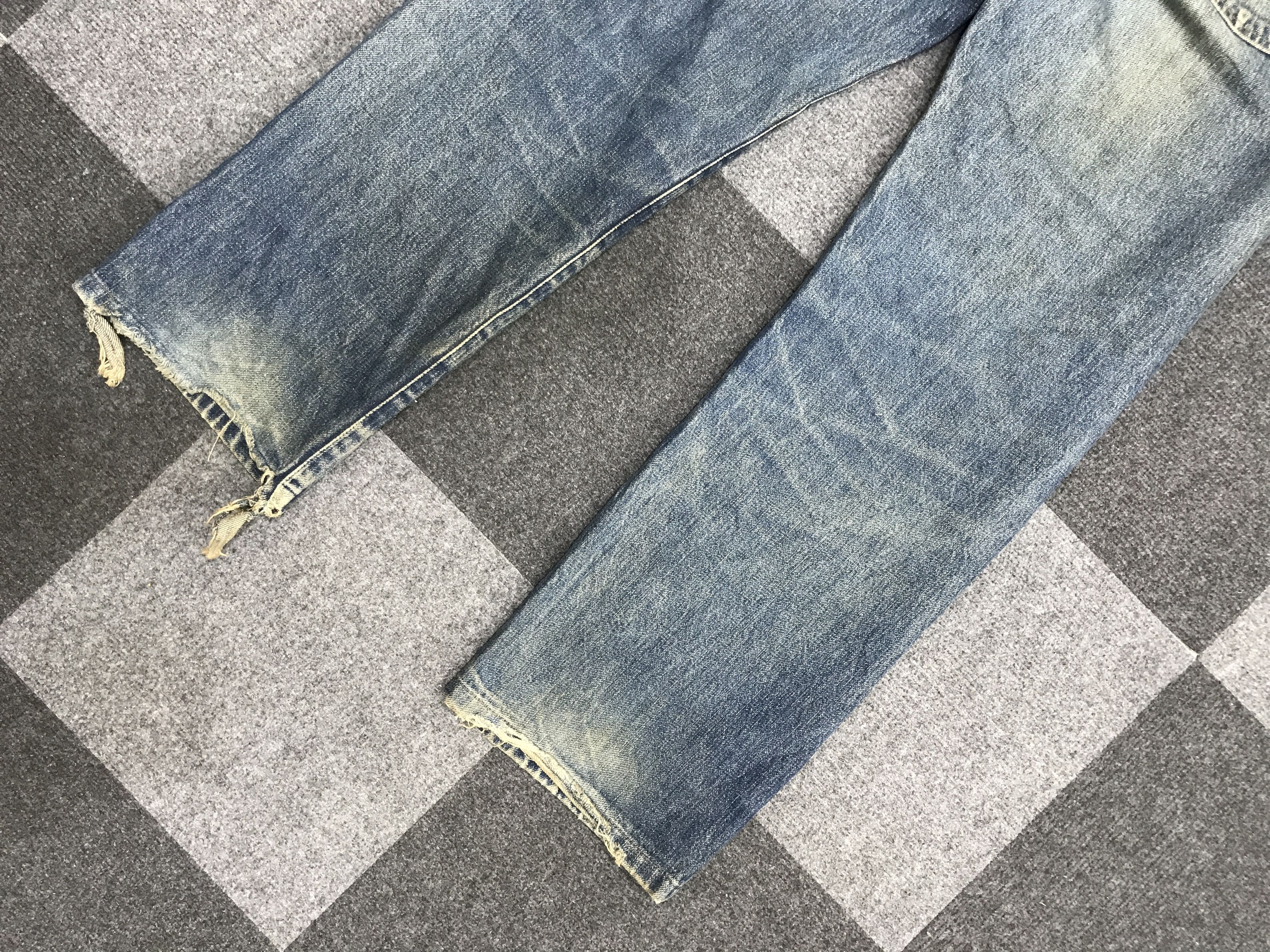 Levi's VL205-Vintage Levis Big E 503B Dirty Jeans Size US 30 / EU 46 - 11 Thumbnail