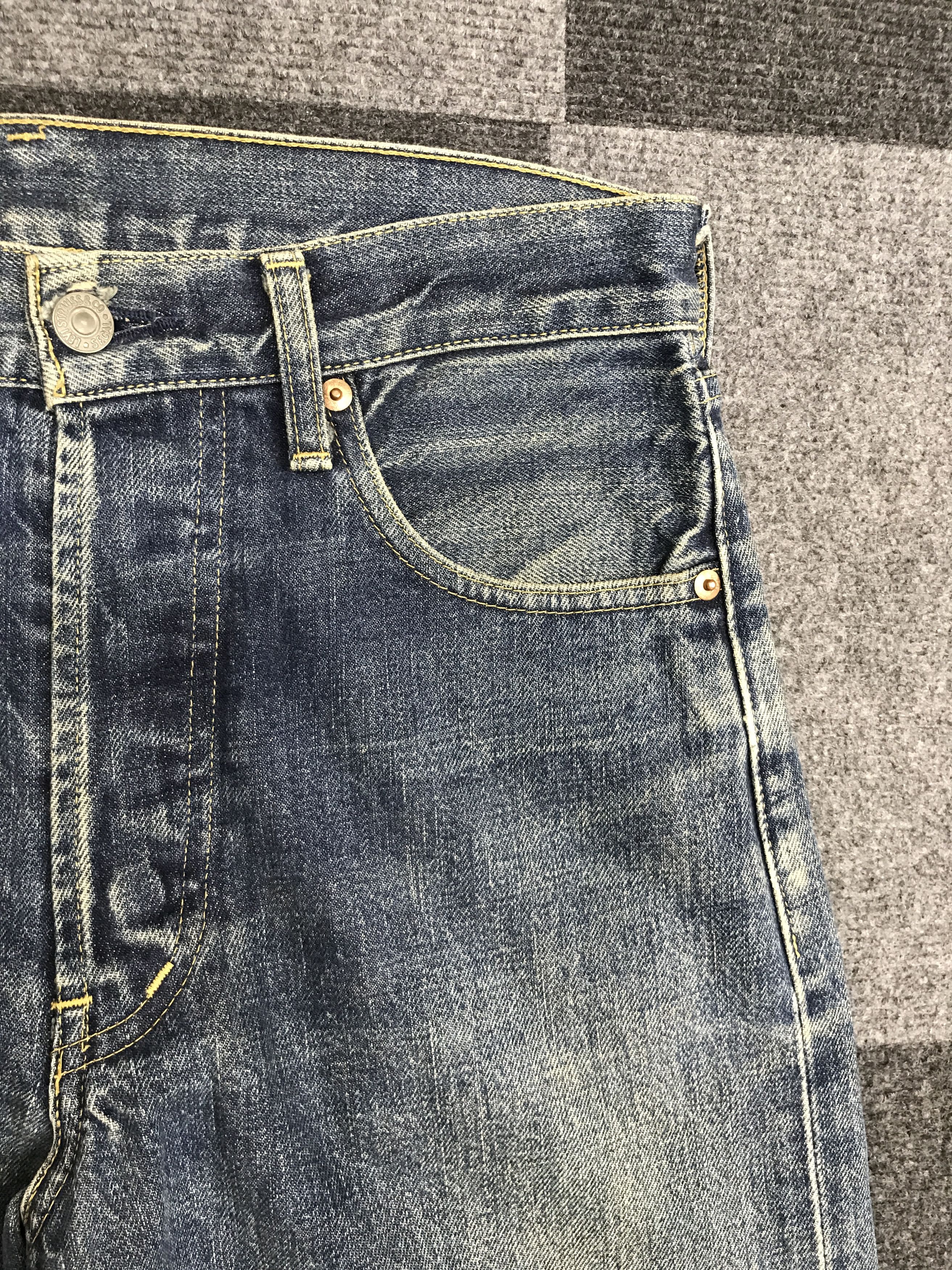 Levi's VL205-Vintage Levis Big E 503B Dirty Jeans Size US 30 / EU 46 - 7 Thumbnail