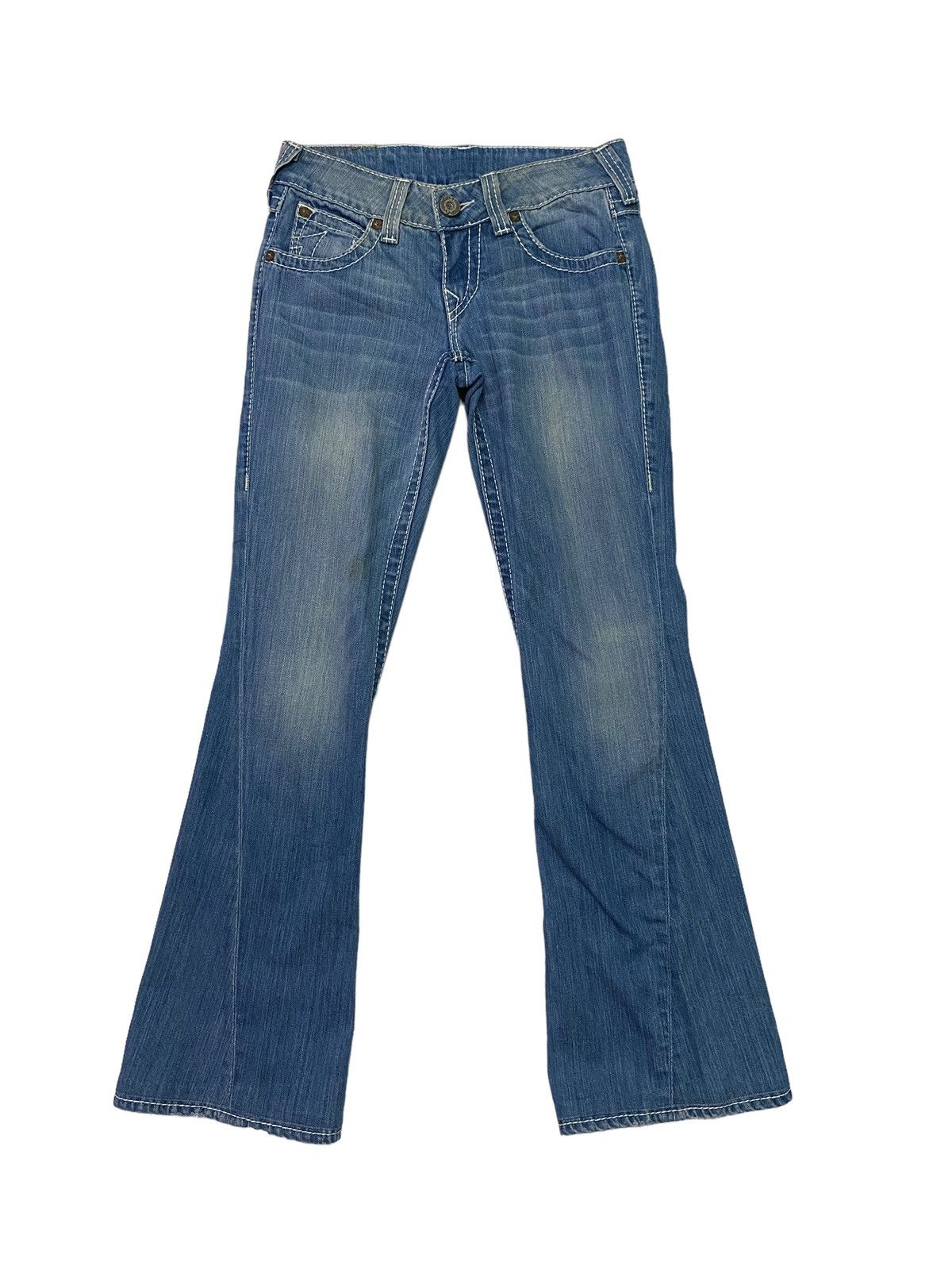 True Religion Vintage Flared TRUE RELIGION Bootcut Jeans Size US 28 / EU 44 - 3 Thumbnail